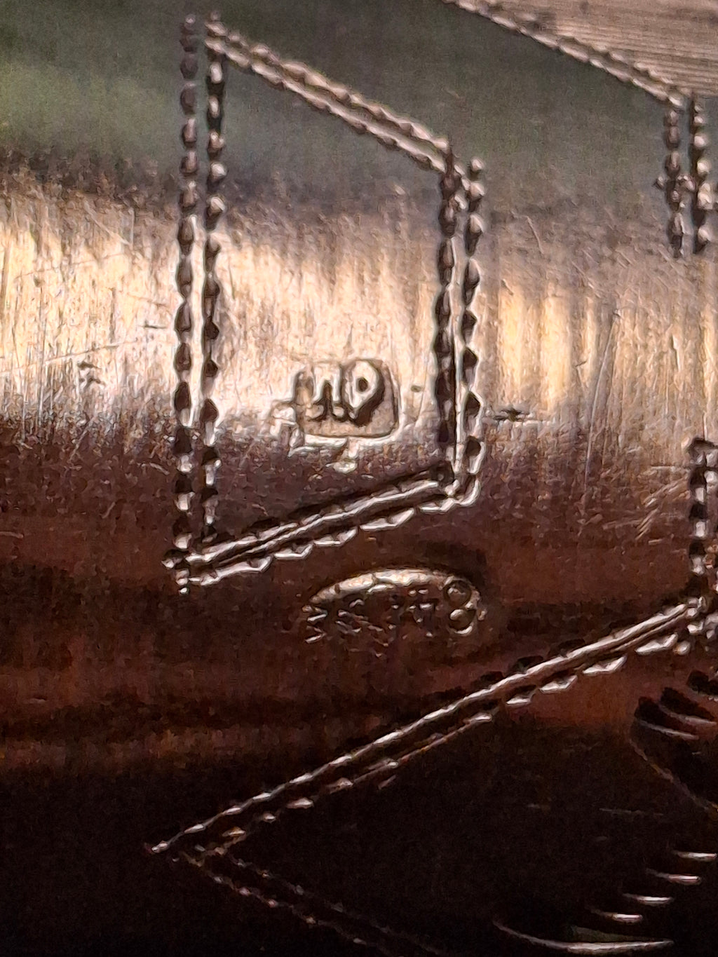 Antique Imperial Russian 84 Zolotnik Silver Kiddush Cup, Rare Vilnius Hallmark by Assayer Artsybashev, Circa 1898-1899, Engraved Architectural and Floral Motifs