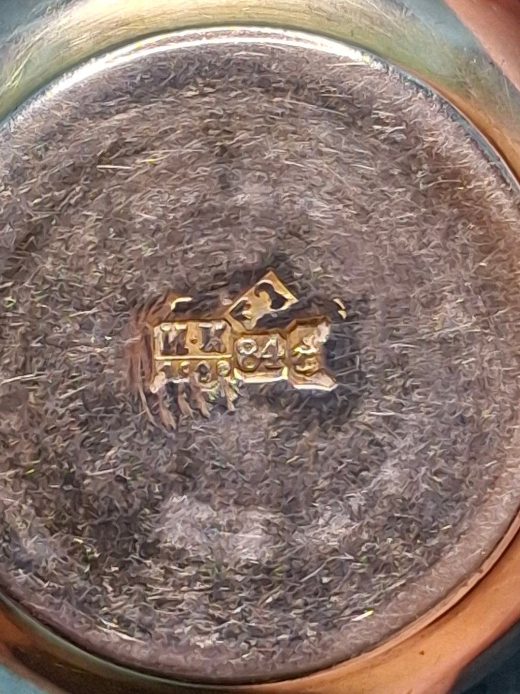 Antique Imperial Russian 84 Zolotnik Silver Kiddush Cup with Engraved Architectural and Floral Motifs, circa 1880-1889