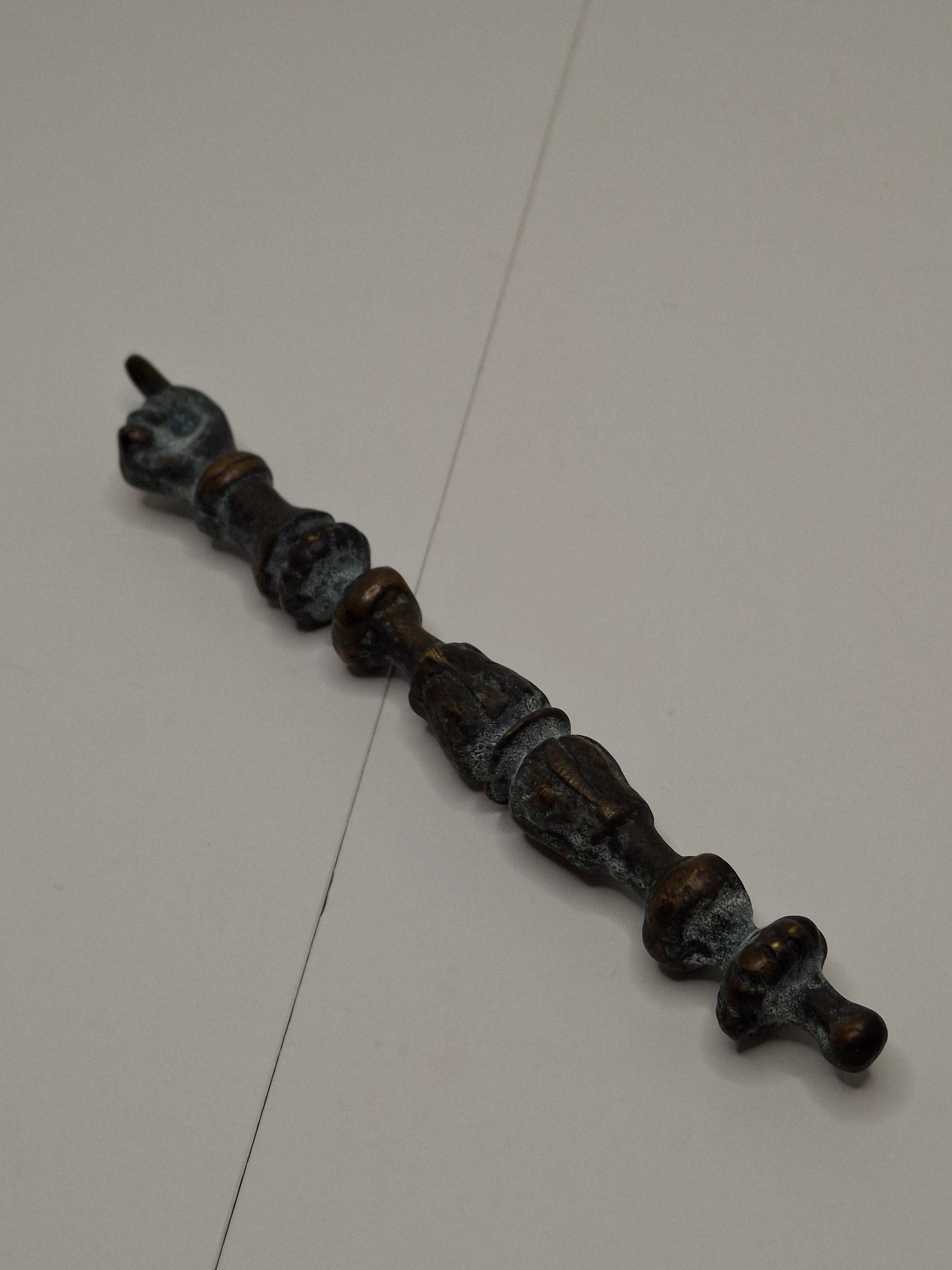 Antique Bronze Torah Pointer Yad - Yemenite