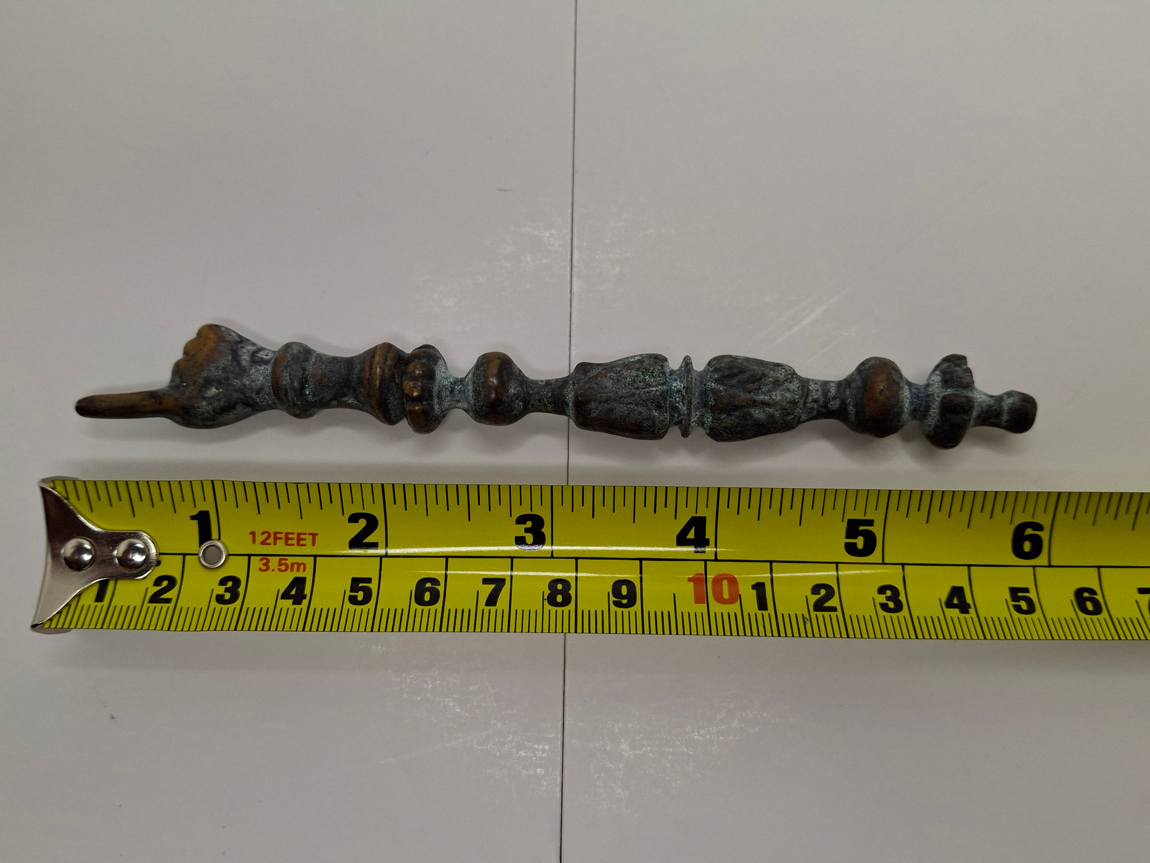 Antique Bronze Torah Pointer Yad - Yemenite