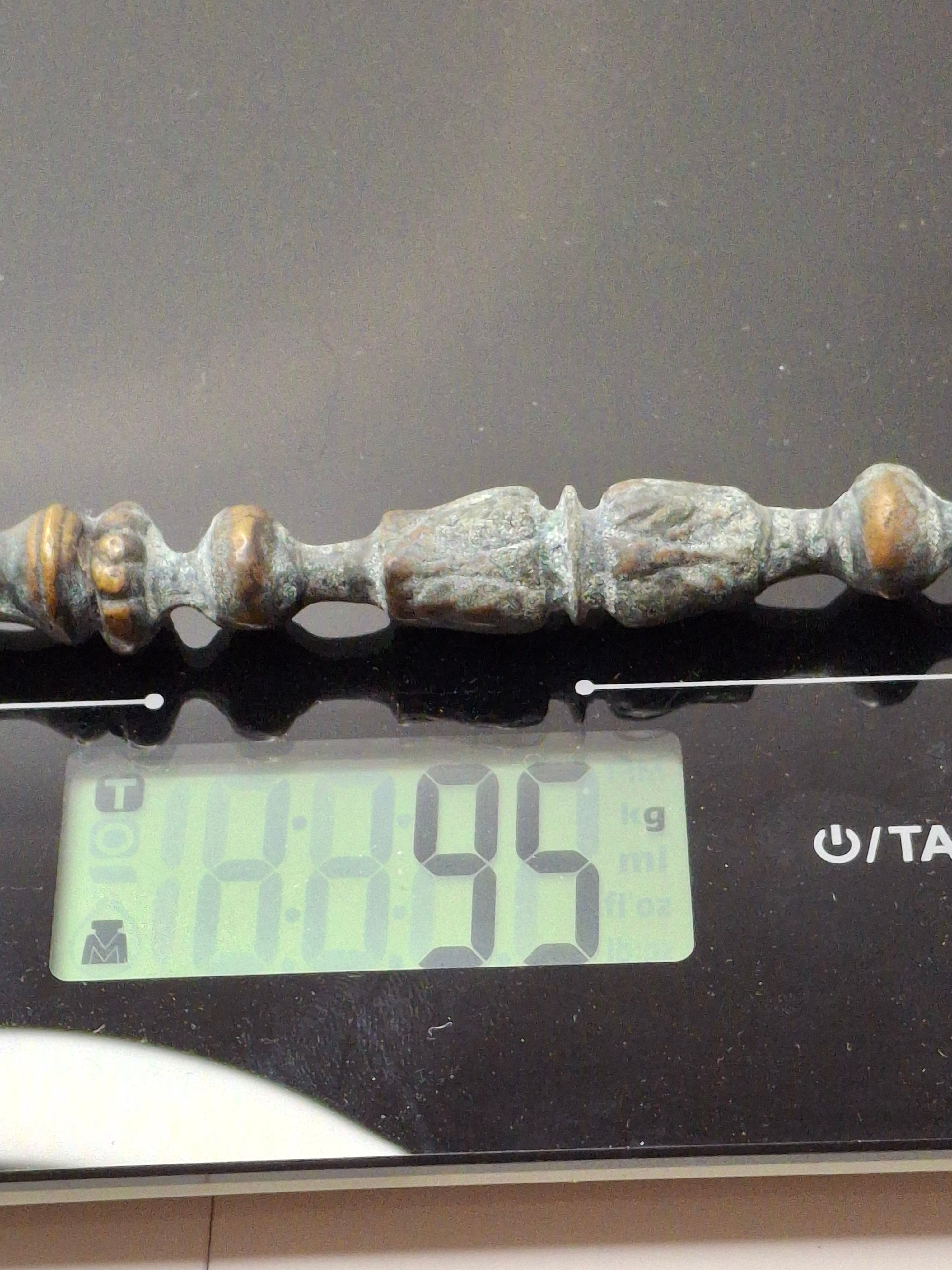 Antique Bronze Torah Pointer Yad - Yemenite