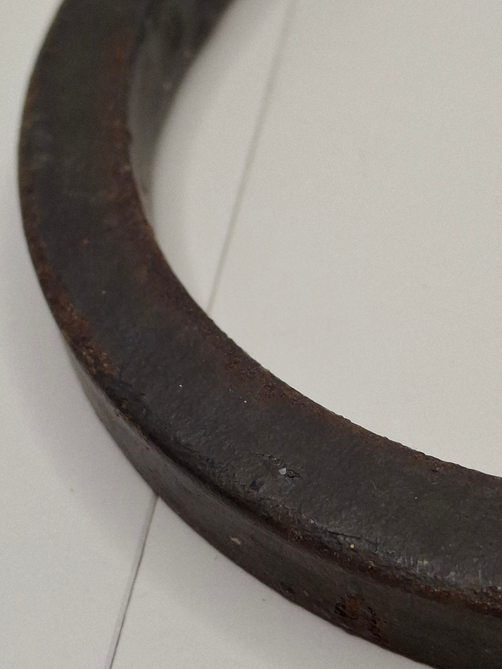 Antique 18th-19th Century Hand-Forged Wrought Iron Betty Lamp Hanger Spike Hook