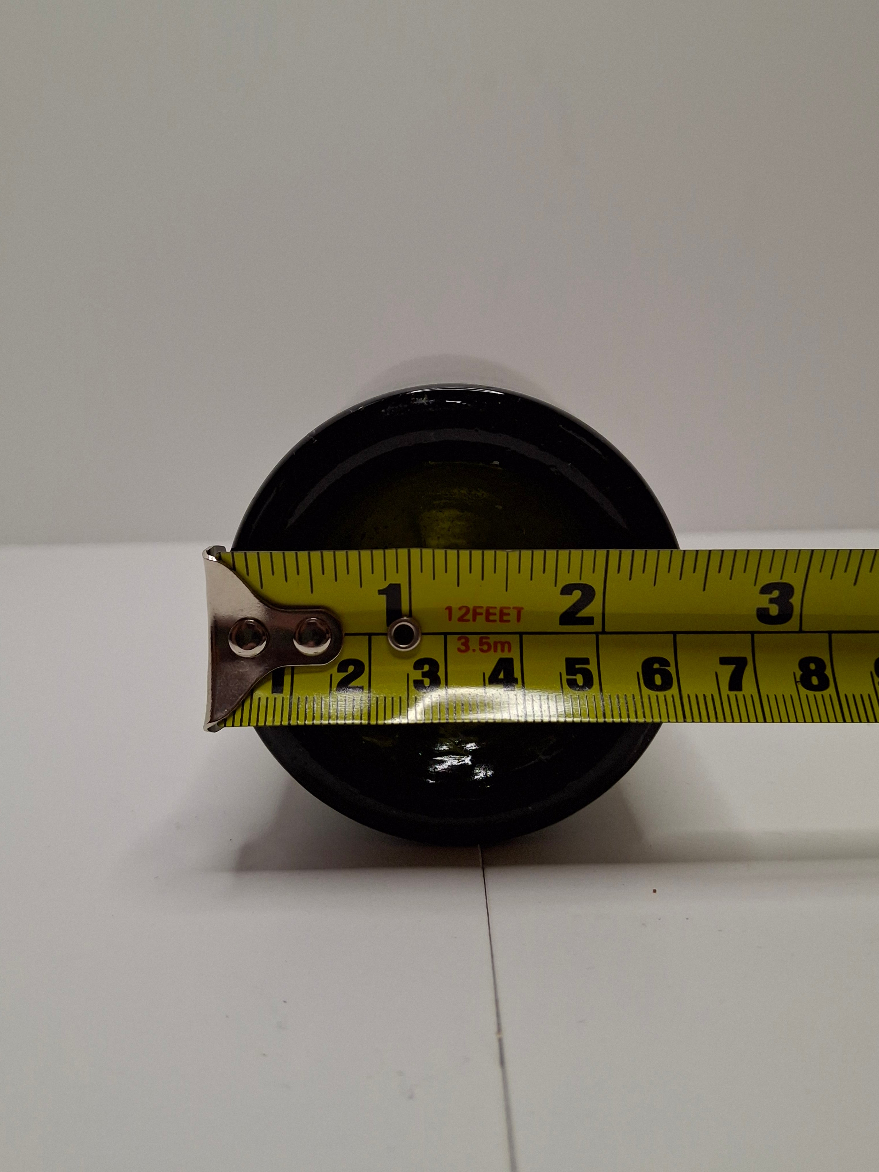 Antique Hand-Blown Olive Green Glass Wine or Spirits Bottle - Early 19th Century