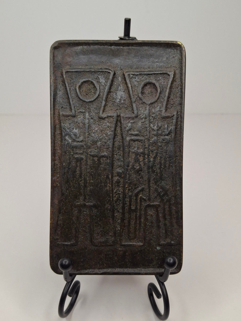 Ancient Chinese Bronze Spade Money Casting Mold - Anyang Mint - Warring States c. 475-221 BC - Rare "Jin" Denomination