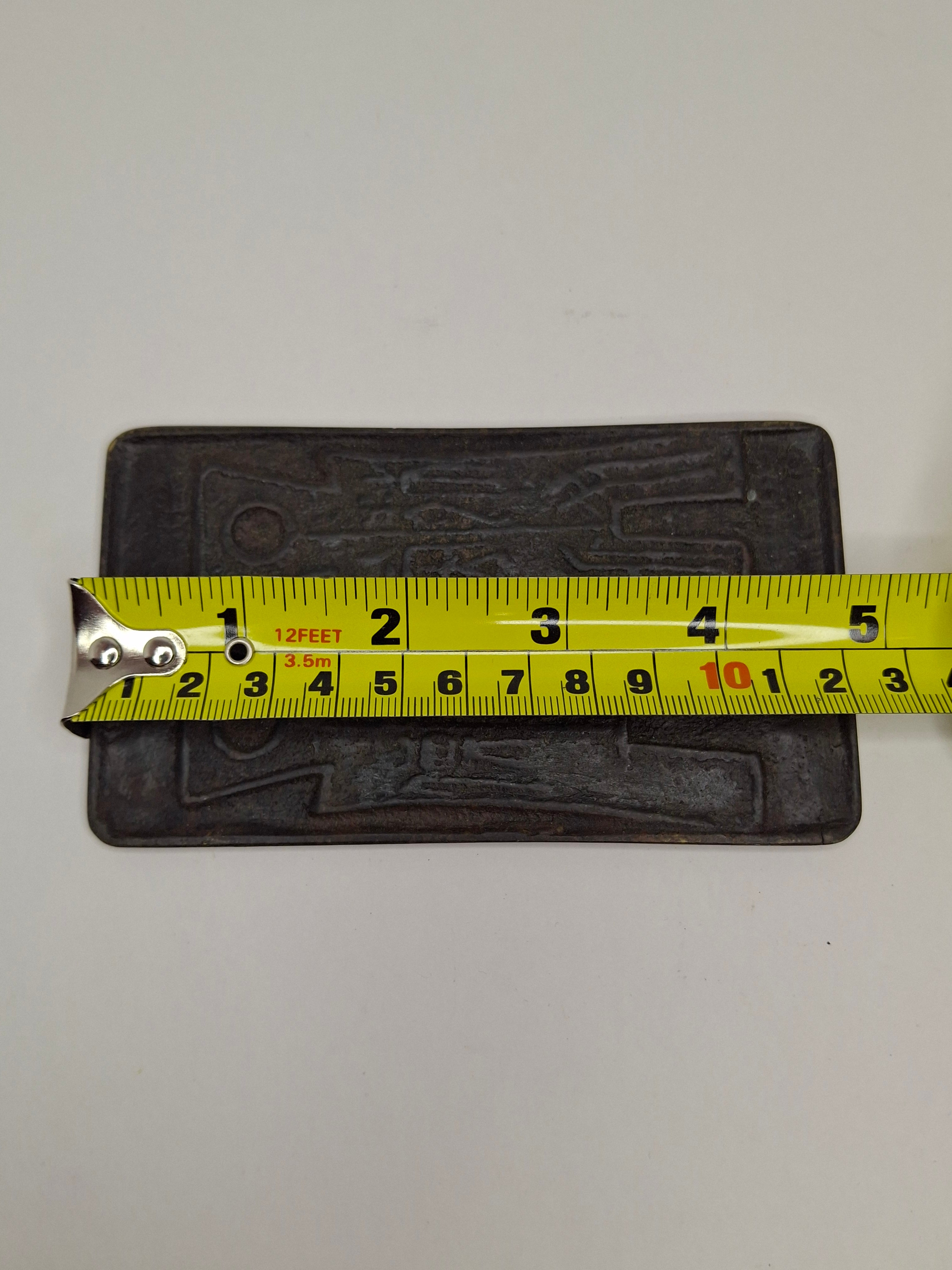 Ancient Chinese Bronze Spade Money Casting Mold - Anyang Mint - Warring States c. 475-221 BC - Rare "Jin" Denomination