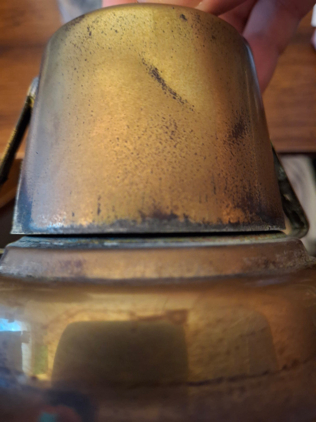 Antique 19th C. Double Whale Oil Lantern Circa 1840s