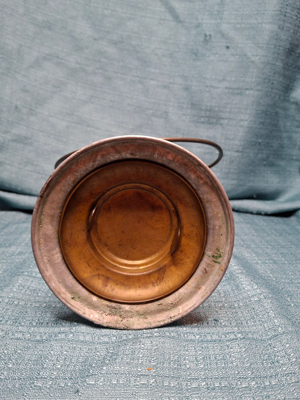 Antique Mid-19th C American Tin and Brass Whale Oil Lantern Double Tube Burner