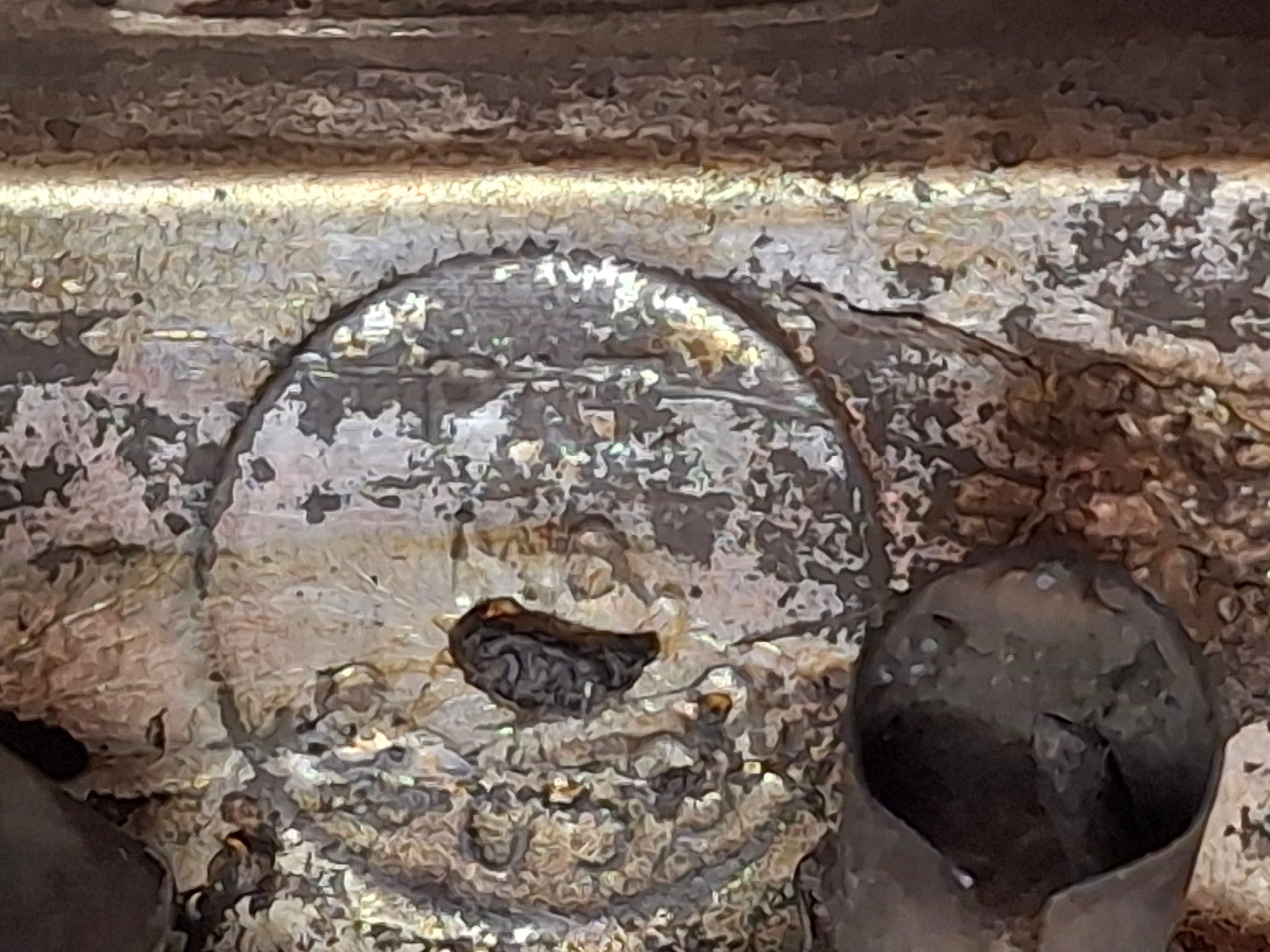 Extremely Rare Important Antique 1909 Patented Brass-Plated Tin Hanukkah Menorah Chanukiah - US Patent 930,592 by Tobias Cohn - Smithsonian-Matched Judaica