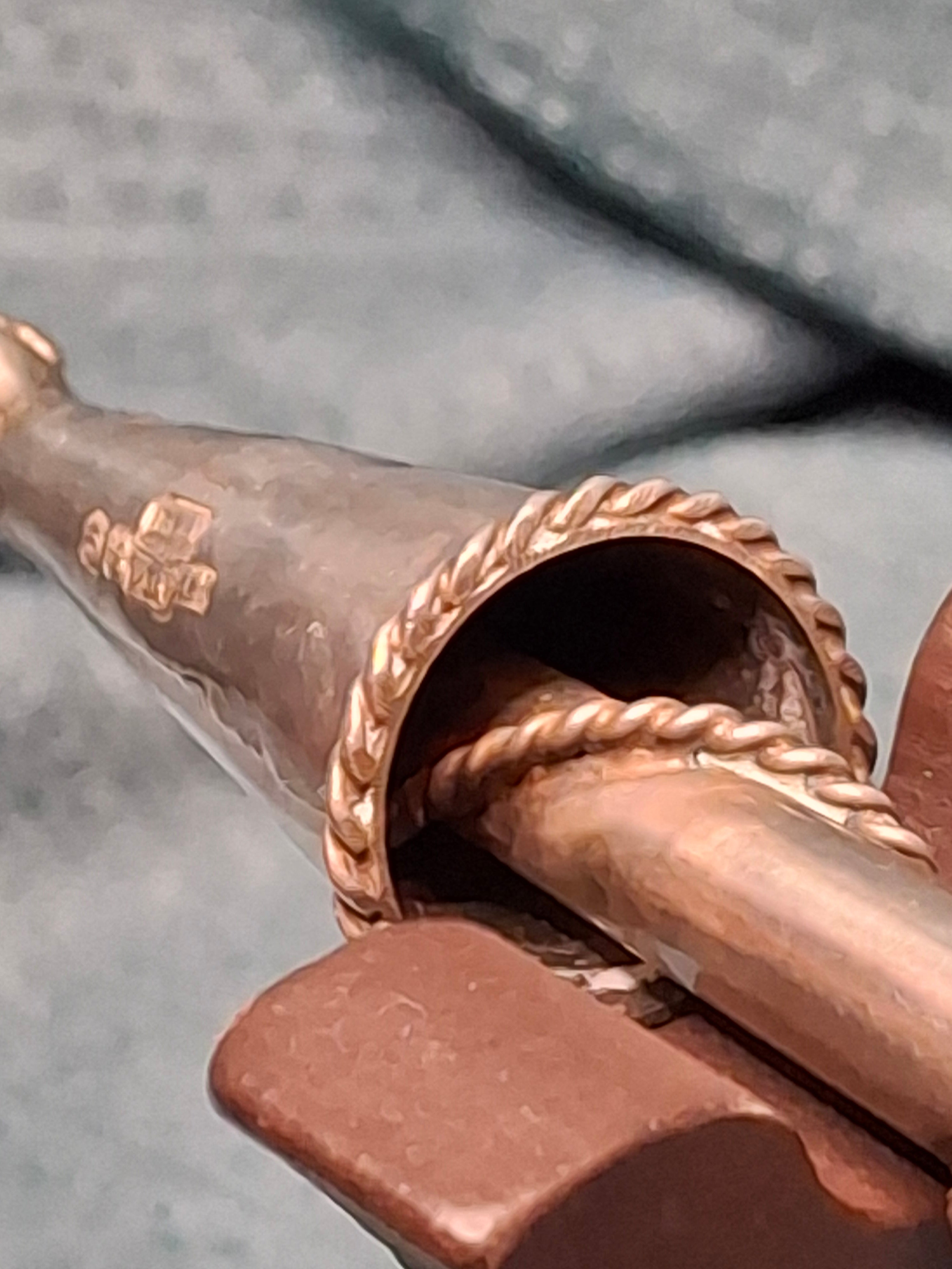 Antique 18th Century Russian Silver Torah Pointer (Yad) - 1798 Hallmarked 84