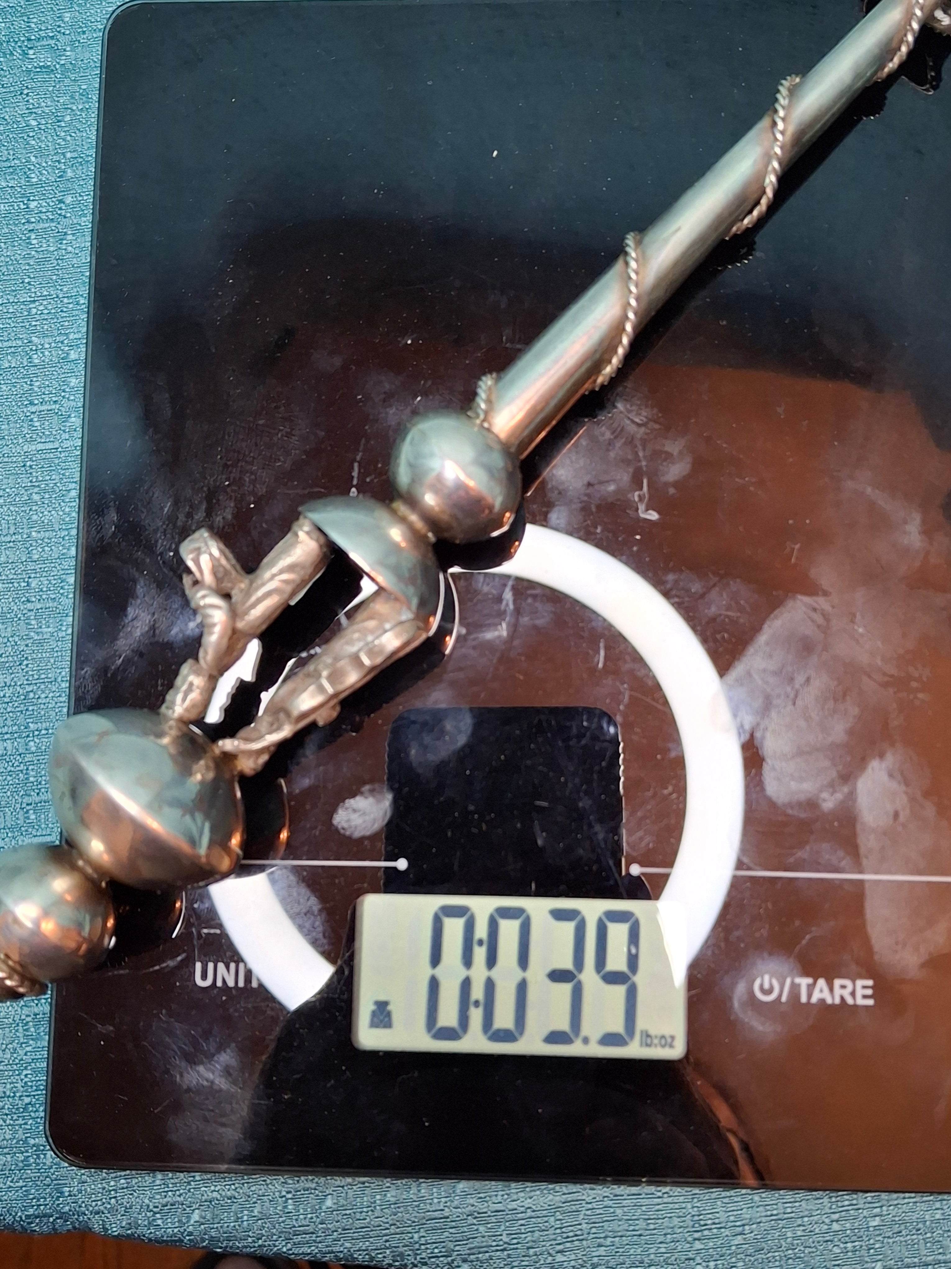 Antique 18th Century Russian Silver Torah Pointer (Yad) - 1798 Hallmarked 84