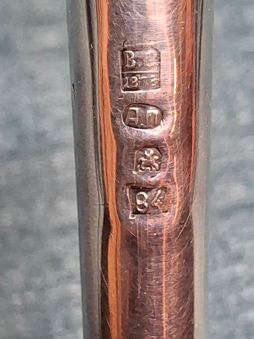 Antique Russian Silver Torah Pointer Yad with Lion Finial and Grapevine Motif, Moscow 1878