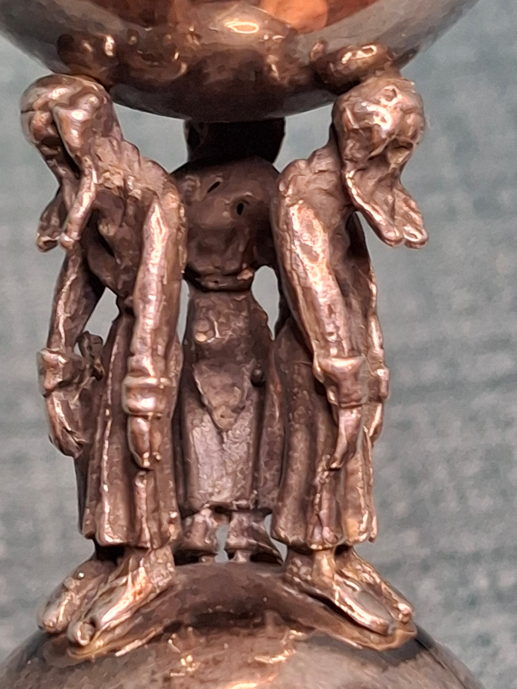 Antique Russian Silver Torah Pointer Yad with Lion Finial and Grapevine Motif, Moscow 1878