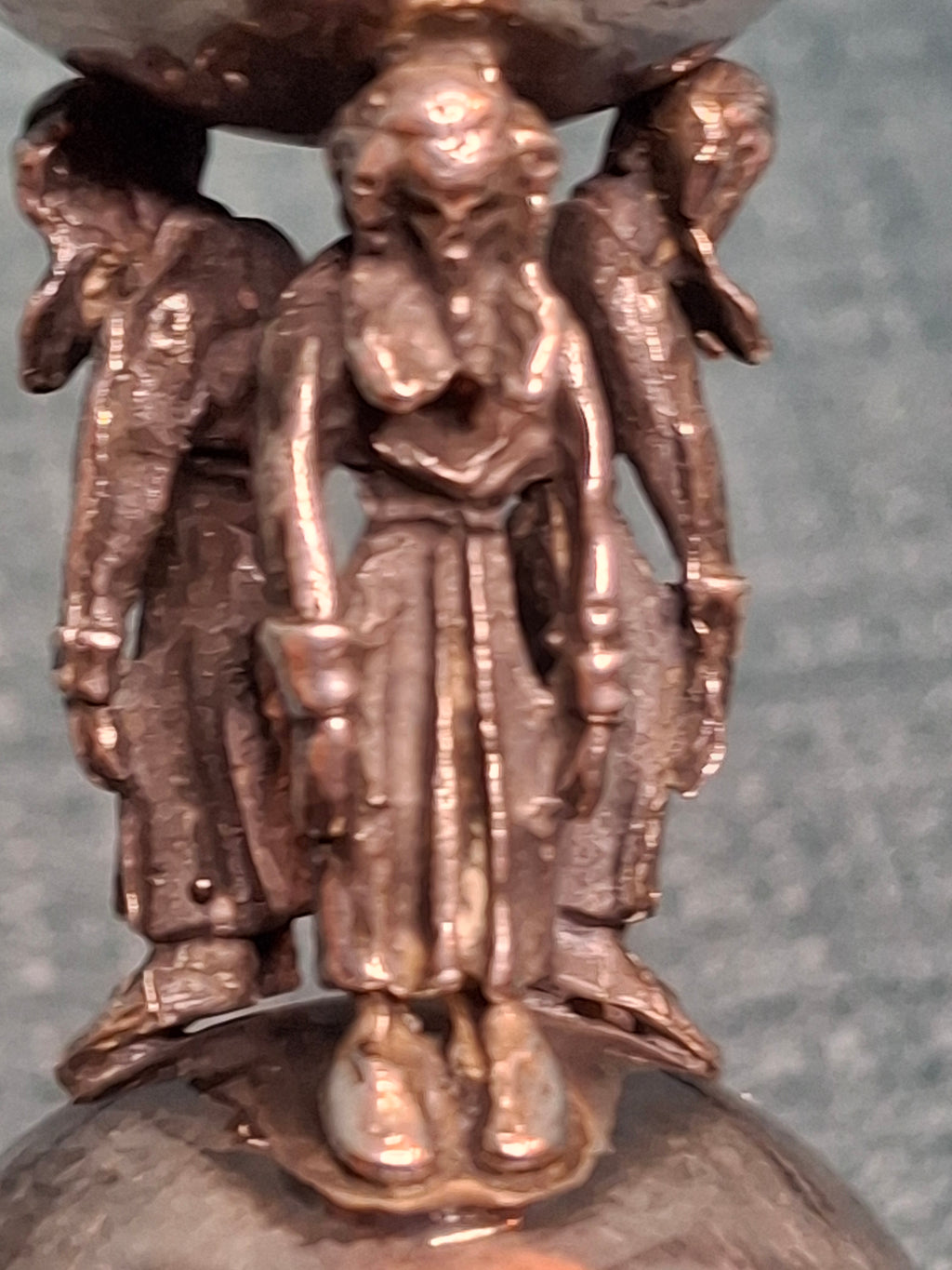 Antique Russian Silver Torah Pointer Yad with Lion Finial and Grapevine Motif, Moscow 1878