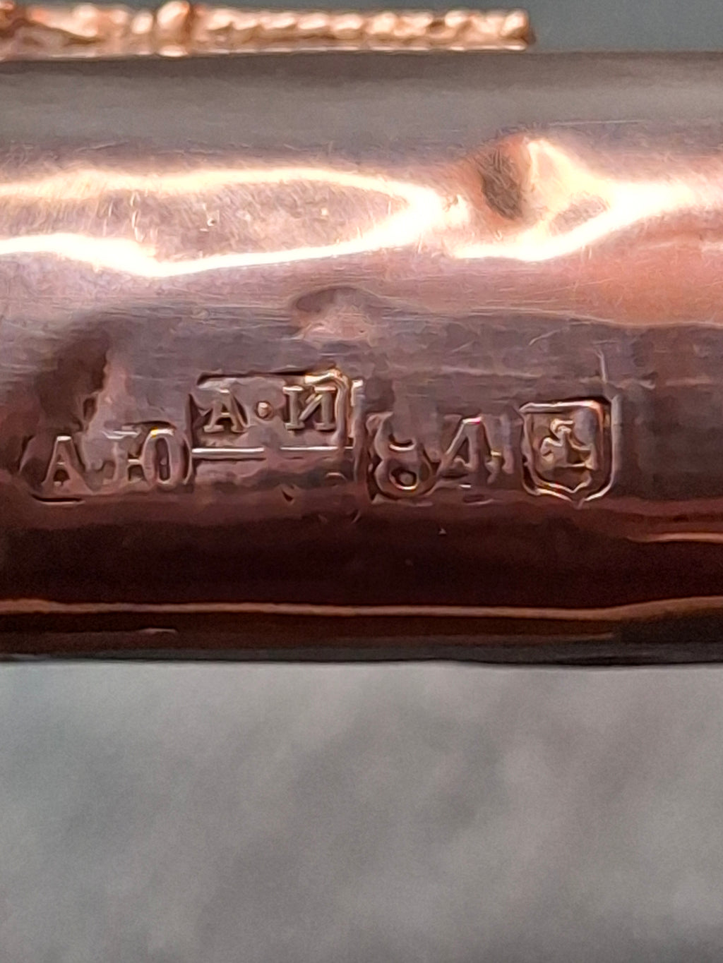 Museum Quality Antique Russian 84 Silver Judaica Torah Pointer Yad with Besamim Spice Holder, Lion Finial, Star of David, Ten Commandments, Red Stone, 1.9 oz, c. 1890