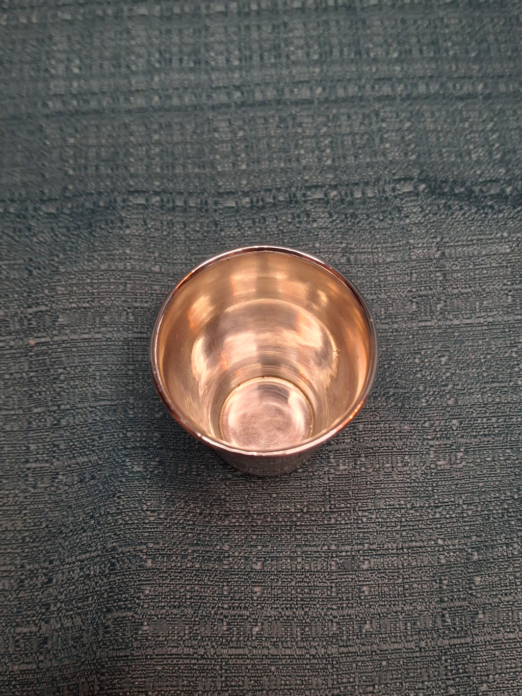 Antique Imperial Russian Silver Kiddush Cup, Moscow 1880, Maker Israel Eseevich Zakhoder, 84 Zolotnik Engraved Judaica Becher