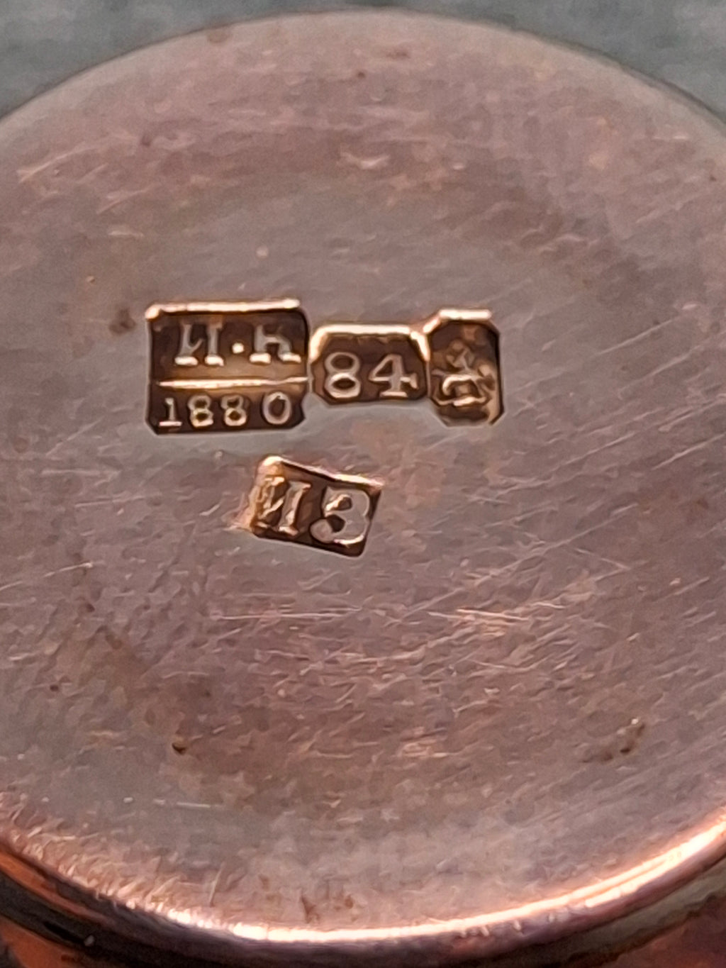 Antique Imperial Russian Silver Kiddush Cup, Moscow 1880, Maker Israel Eseevich Zakhoder, 84 Zolotnik Engraved Judaica Becher