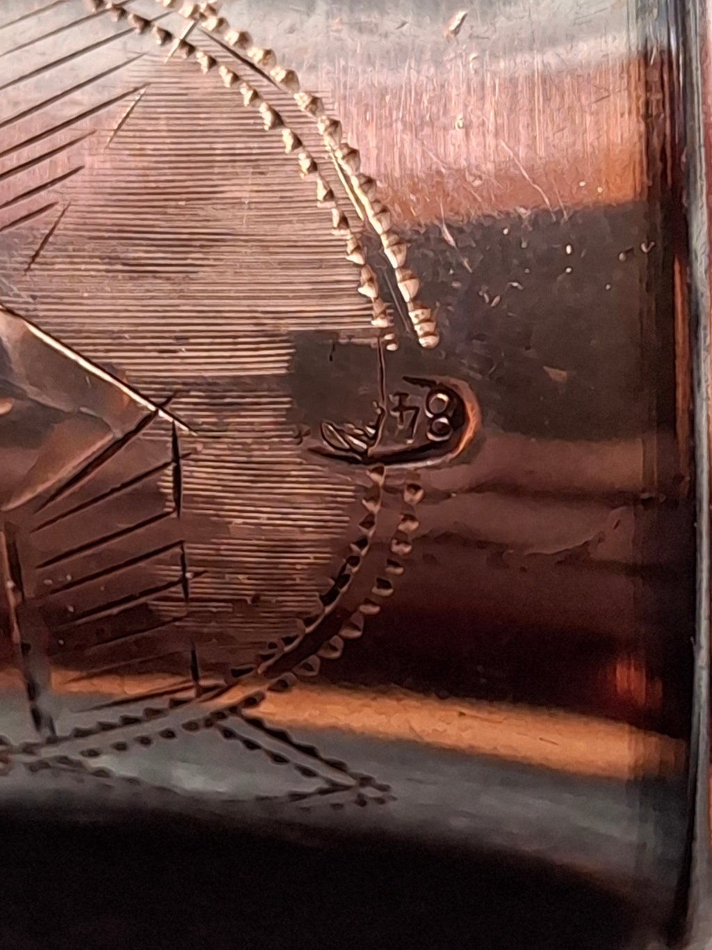 Russian 84 Zolotnik Silver Kiddush Cup - Engraved Judaica w/ Kokoshnik Hallmark