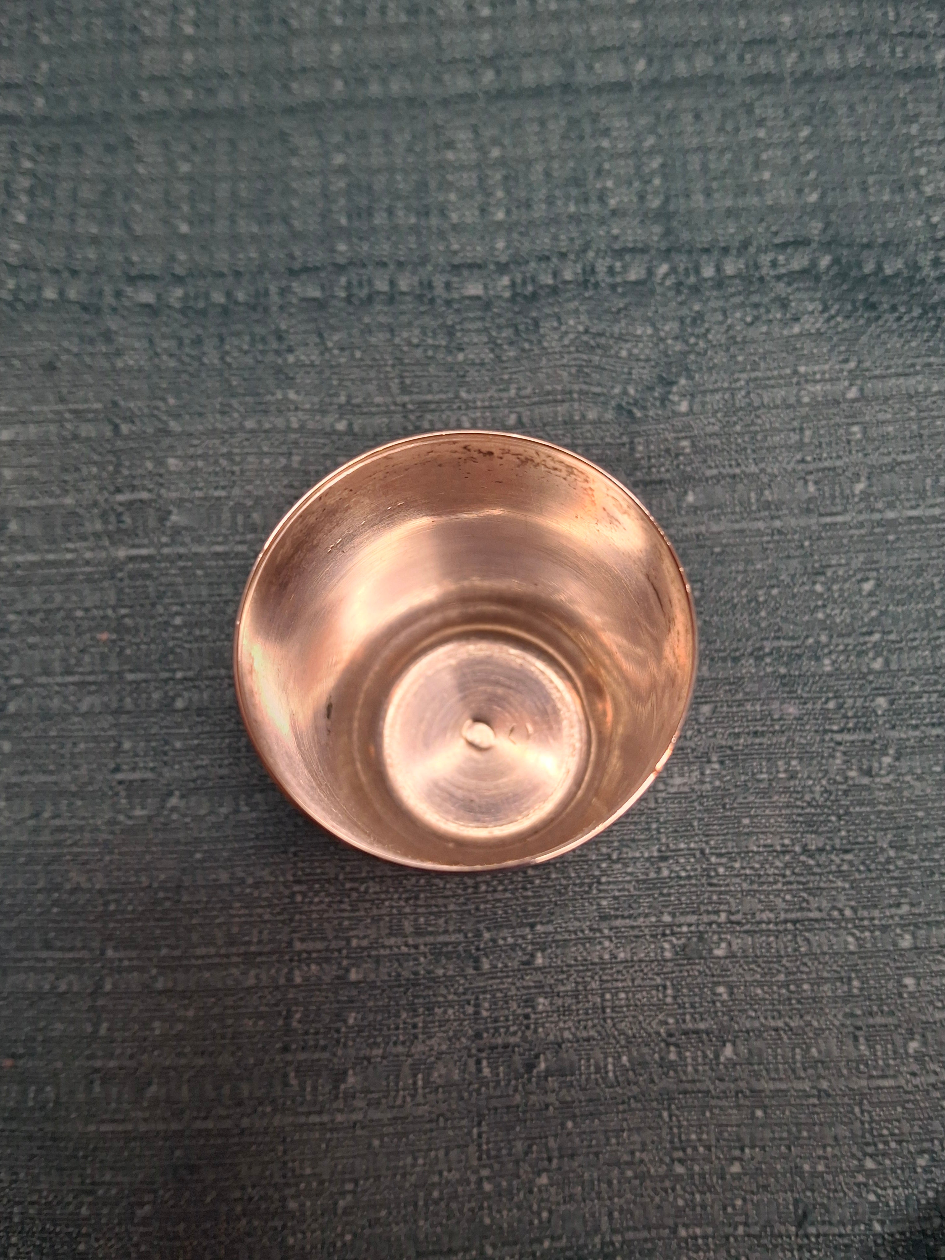 Antique Polish 800 Silver Kiddush Cup with Hebrew Monogram, Warsaw, c. 1931-1963