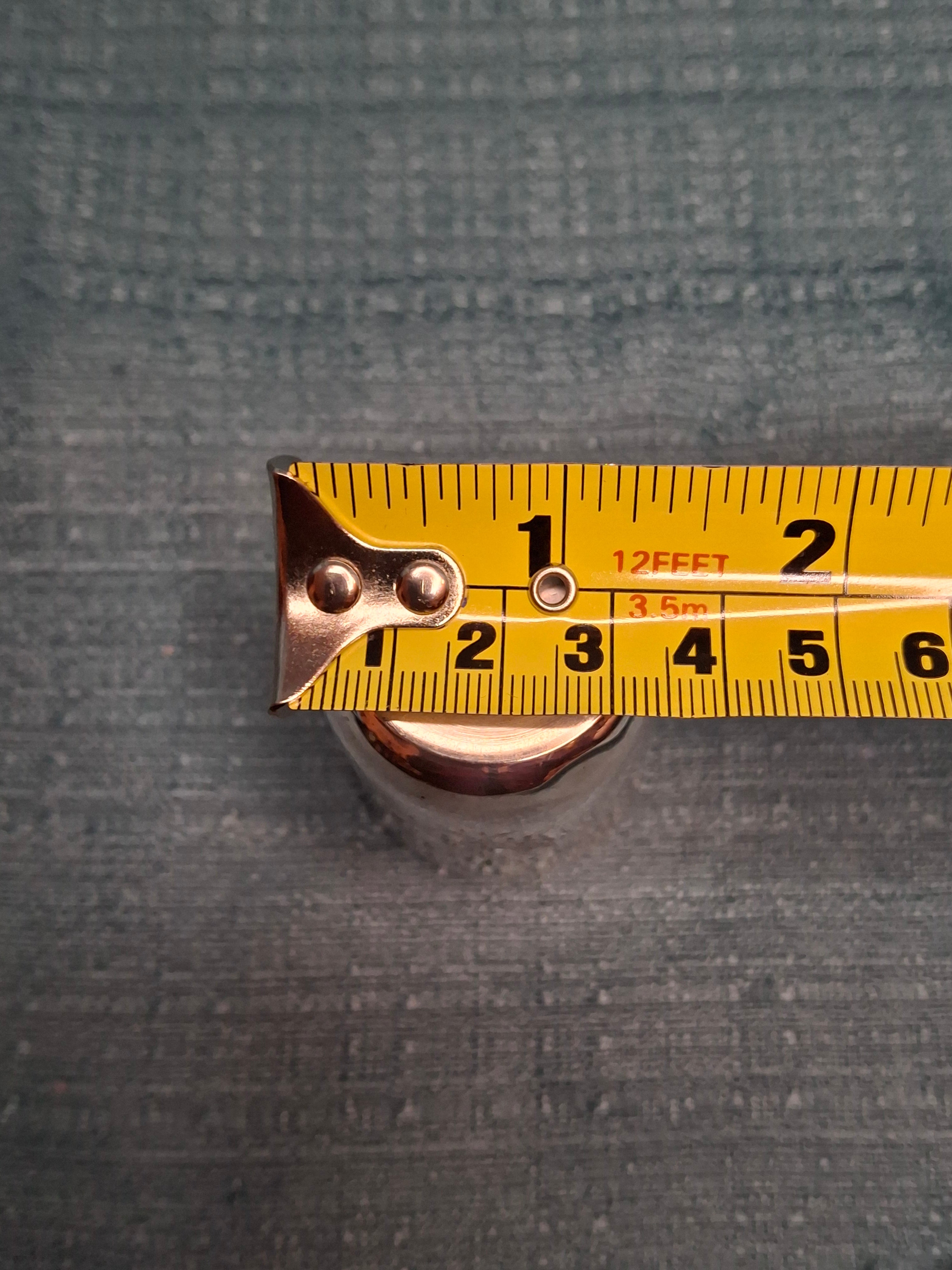 Antique Polish 800 Silver Kiddush Cup with Hebrew Monogram, Warsaw, c. 1931-1963