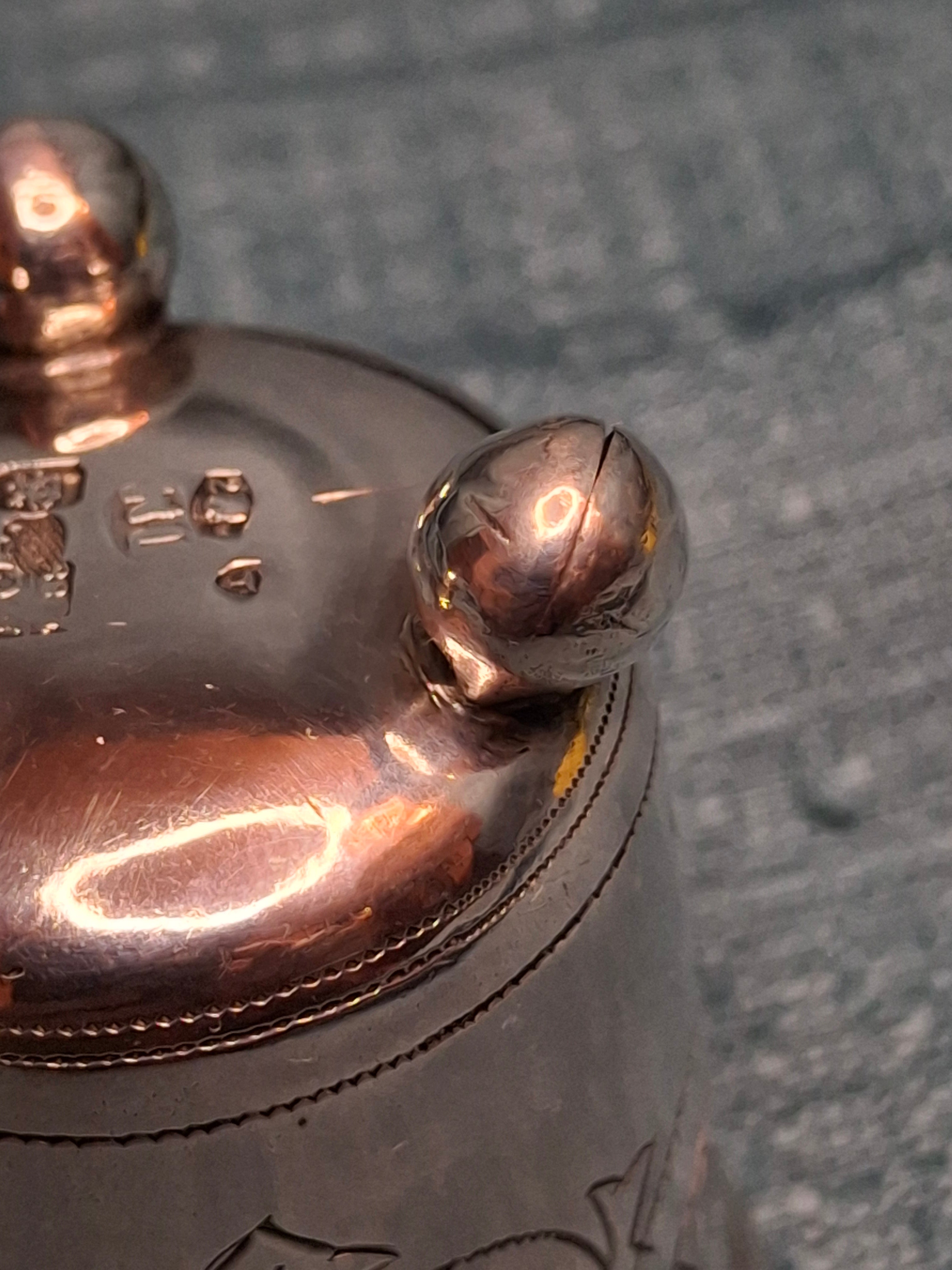 Antique Russian 84 Zolotnik Silver Kiddush Cup Moscow 1888 Engraved Masonic 29 g