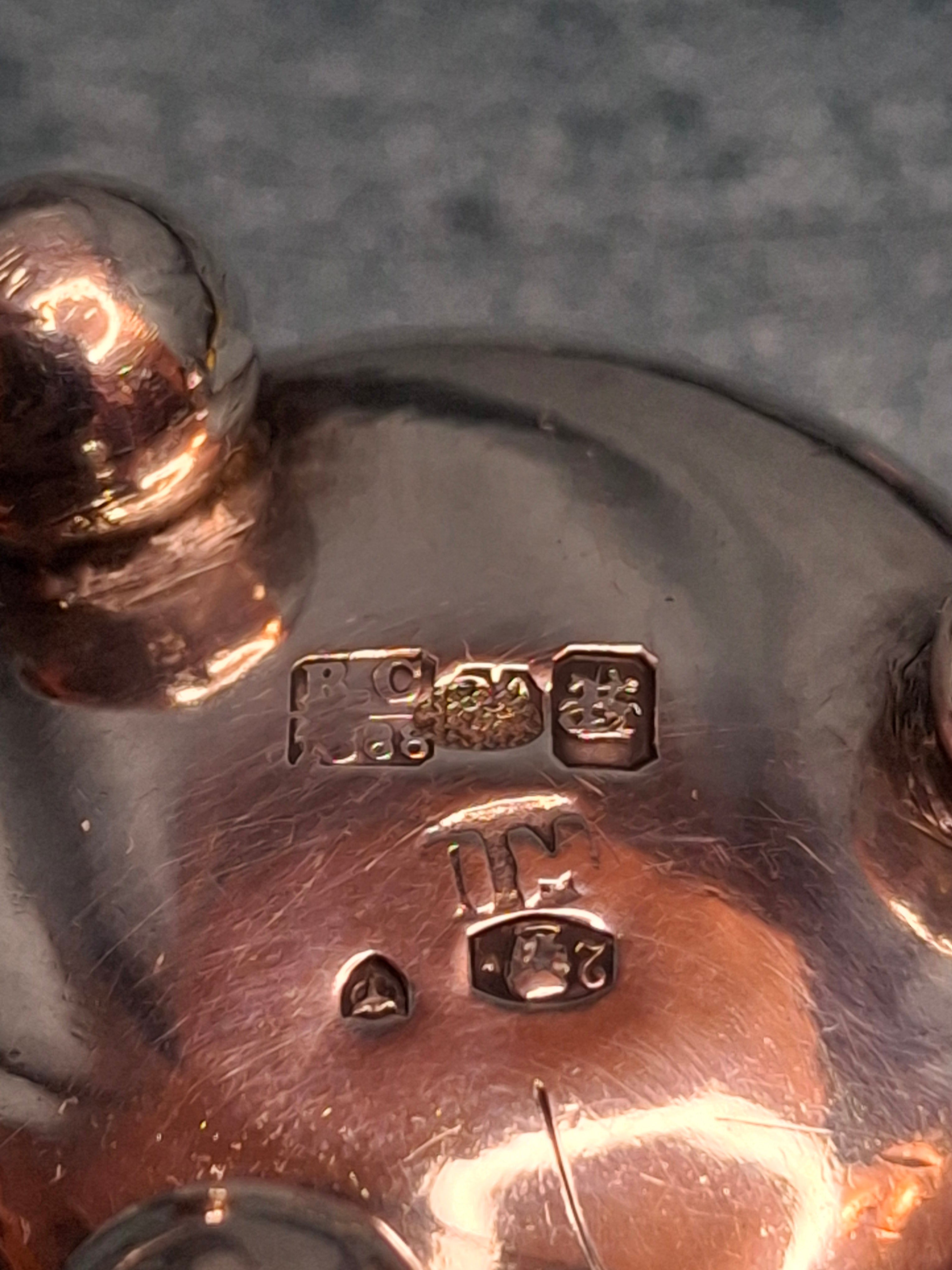 Antique Russian 84 Zolotnik Silver Kiddush Cup Moscow 1888 Engraved Masonic 29 g