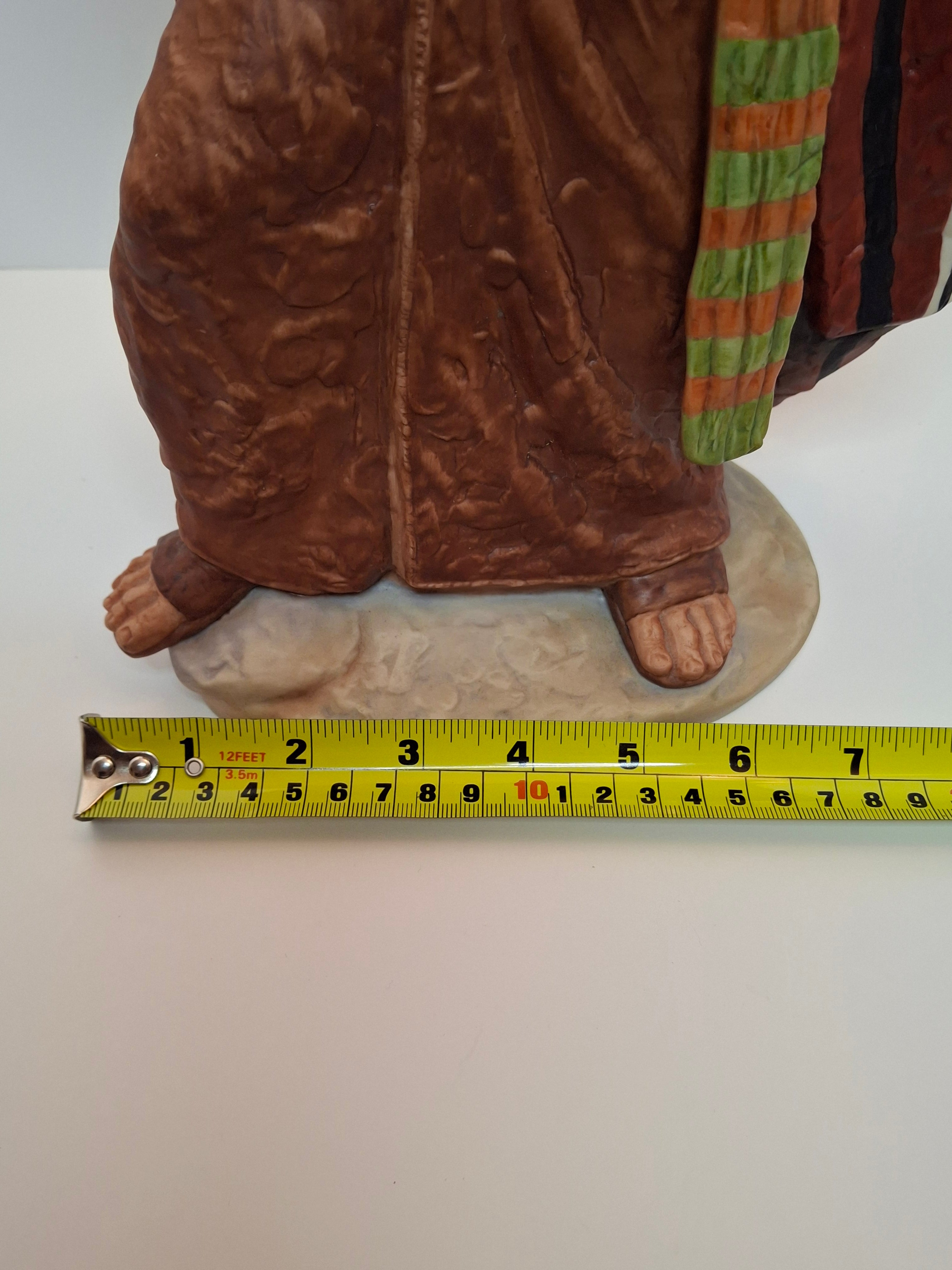 Vintage Laszlo Ispanky "Moses with the Ten Commandments" Limited Edition Porcelain Figurine #345/500 by Goebel, 1977 - Signed with Certificate