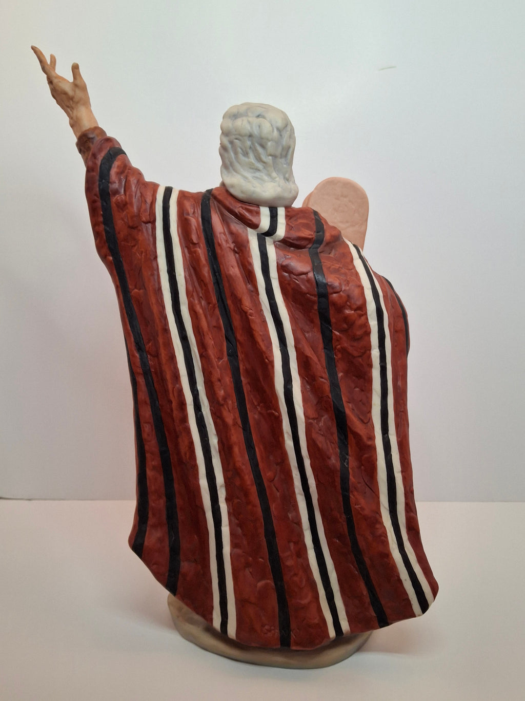 Vintage Laszlo Ispanky "Moses with the Ten Commandments" Limited Edition Porcelain Figurine #345/500 by Goebel, 1977 - Signed with Certificate