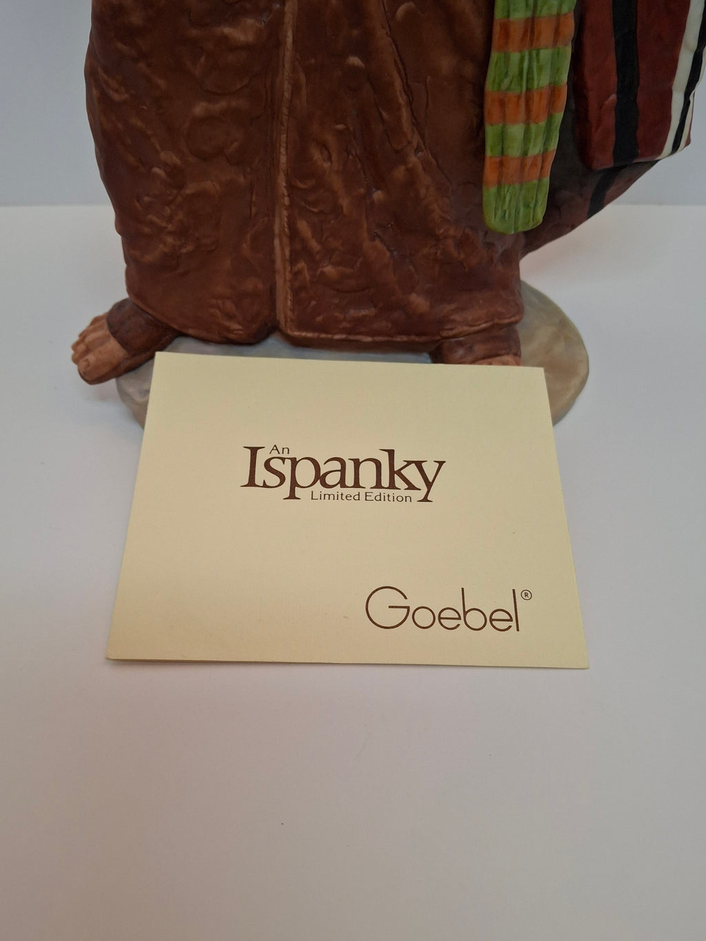 Vintage Laszlo Ispanky "Moses with the Ten Commandments" Limited Edition Porcelain Figurine #345/500 by Goebel, 1977 - Signed with Certificate