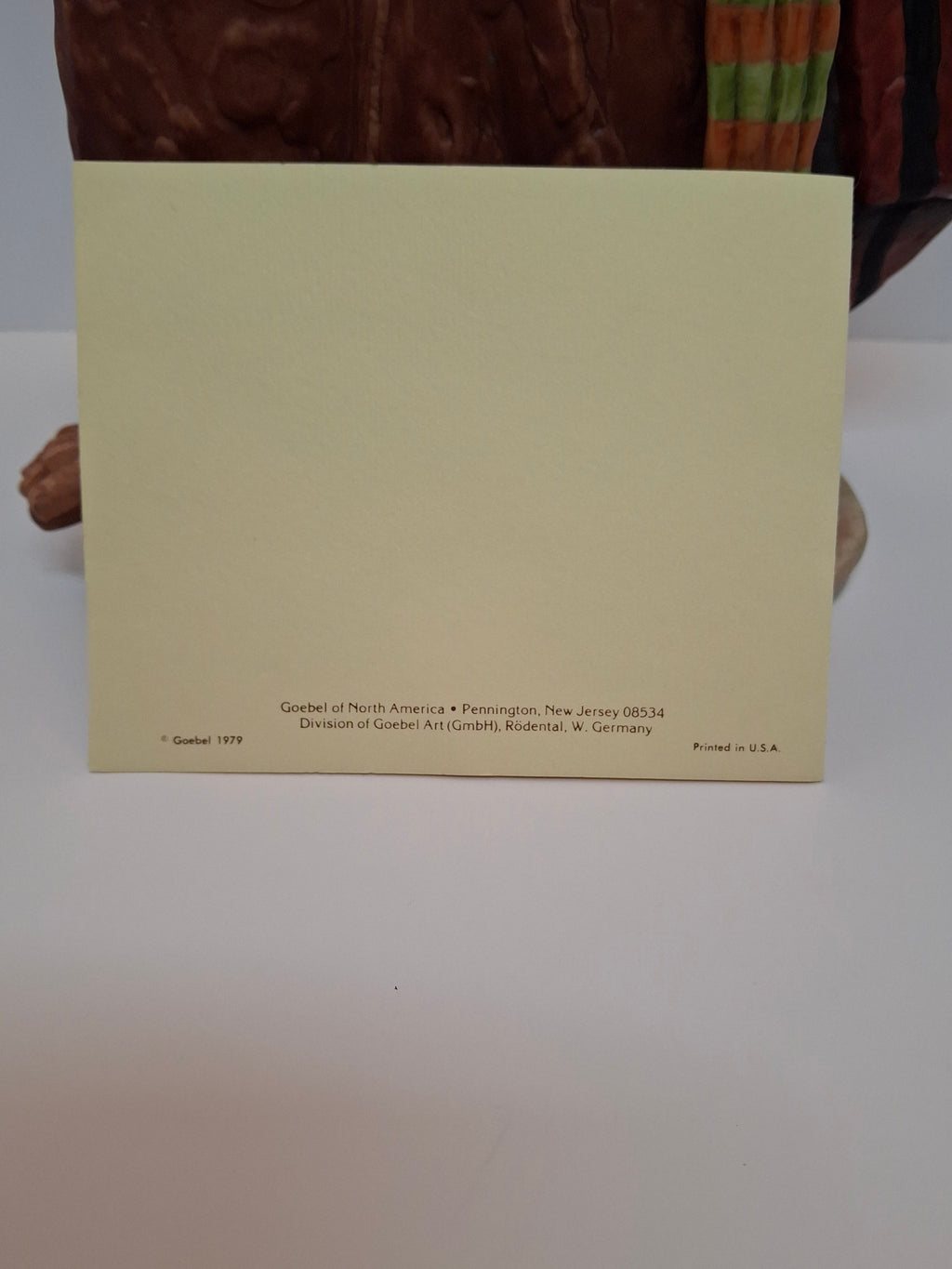 Vintage Laszlo Ispanky "Moses with the Ten Commandments" Limited Edition Porcelain Figurine #345/500 by Goebel, 1977 - Signed with Certificate