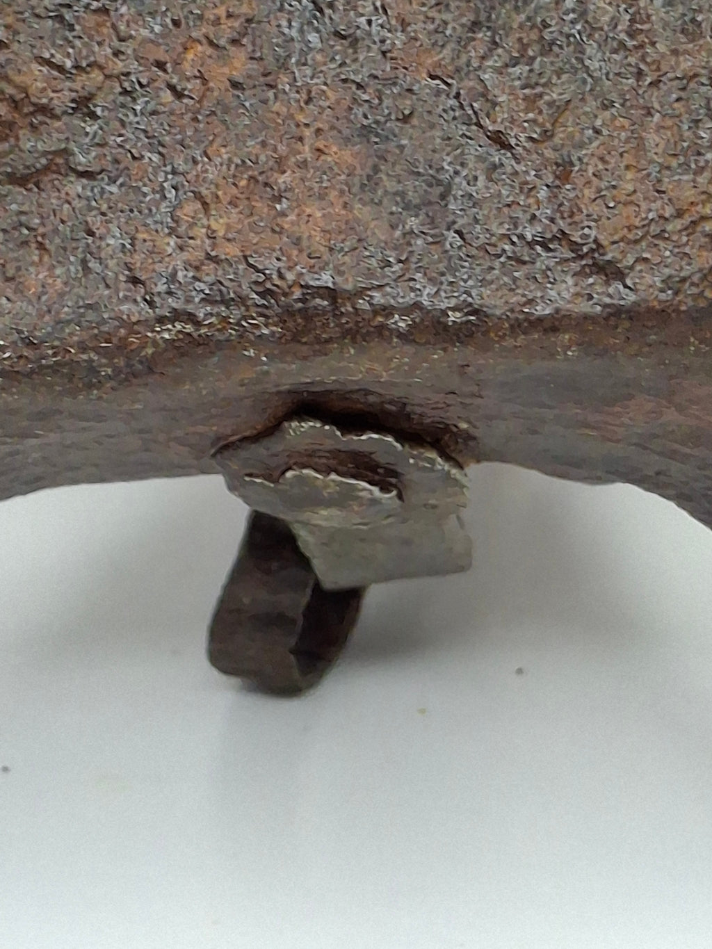 Antique 18th C Wrought Iron Four-Wick Hanging Fat Lamp - Primitive Lighting