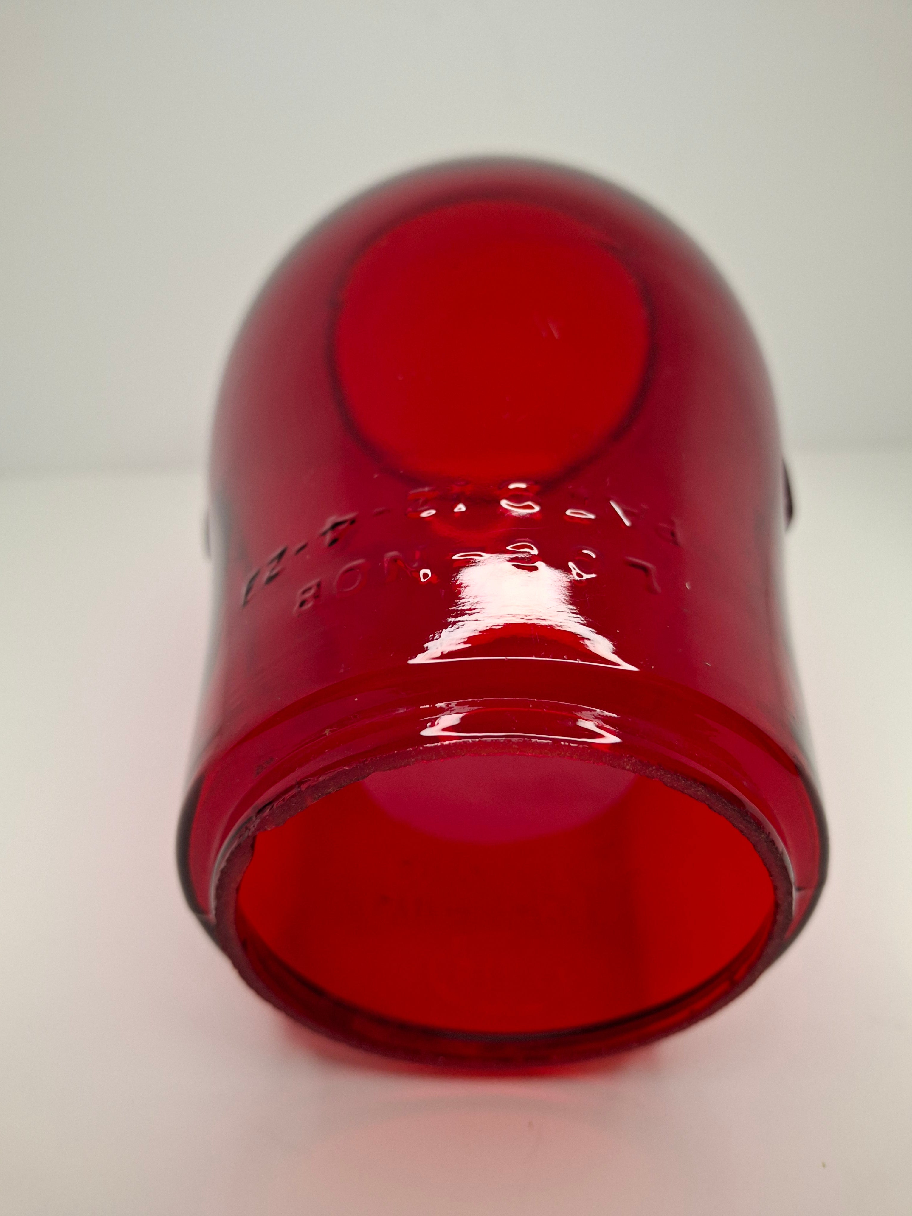 Vintage Dietz Fitzall Loc-Nob Kerosene Lantern Globe - Pat D 12-4-23 NY USA