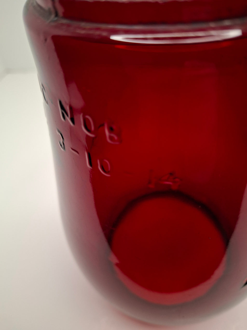 Antique Dietz Fitzall LOC-NOB Clear Lantern Globe Patented 3-10-14 New York USA