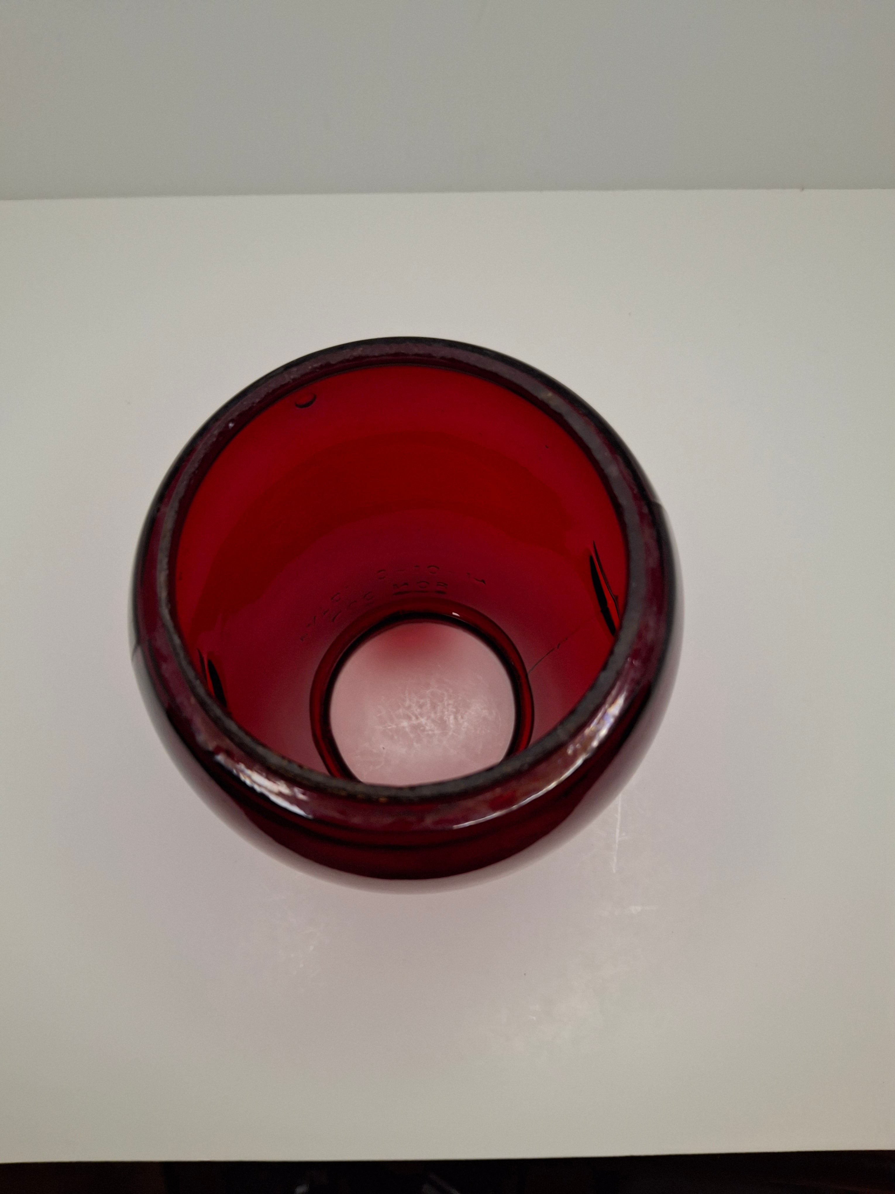 Antique Dietz Fitzall LOC-NOB Clear Lantern Globe Patented 3-10-14 New York USA