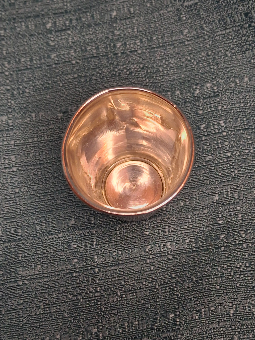 Lot of 3 Russian 84 Zolotnik Silver Kiddush Cups Israel Eseevich Zakhoder