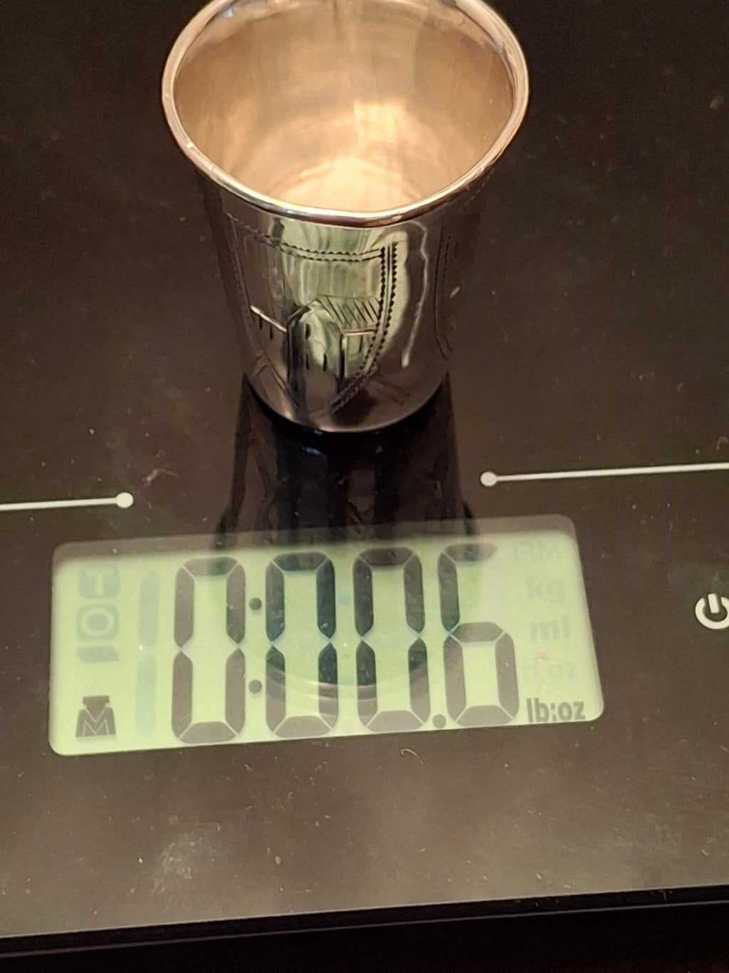 Lot of 3 Russian 84 Zolotnik Silver Kiddush Cups Israel Eseevich Zakhoder