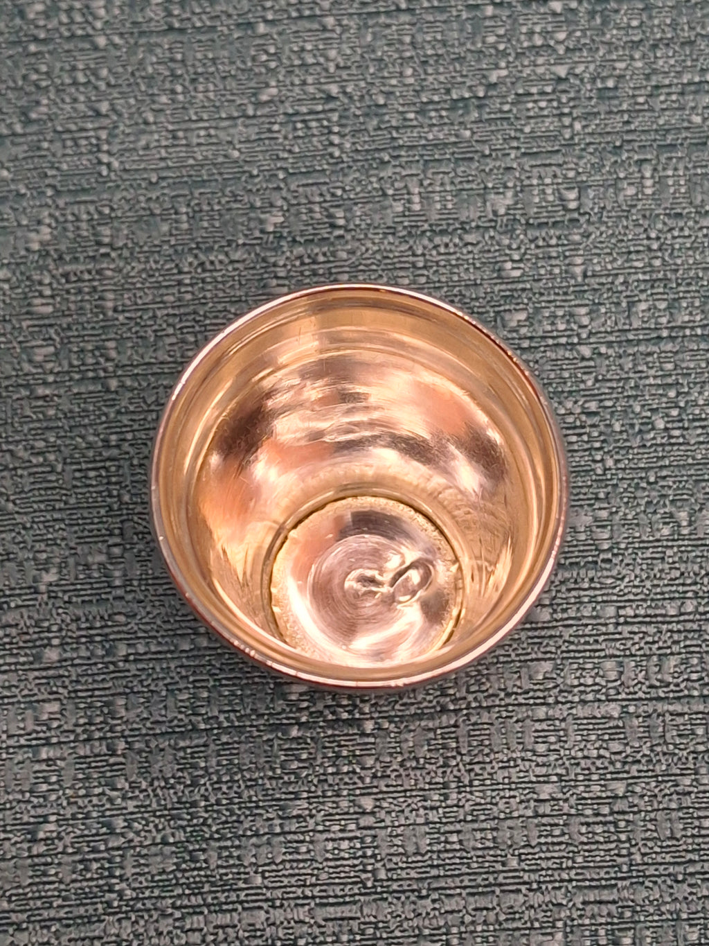 Lot of 3 Russian 84 Zolotnik Silver Kiddush Cups Israel Eseevich Zakhoder