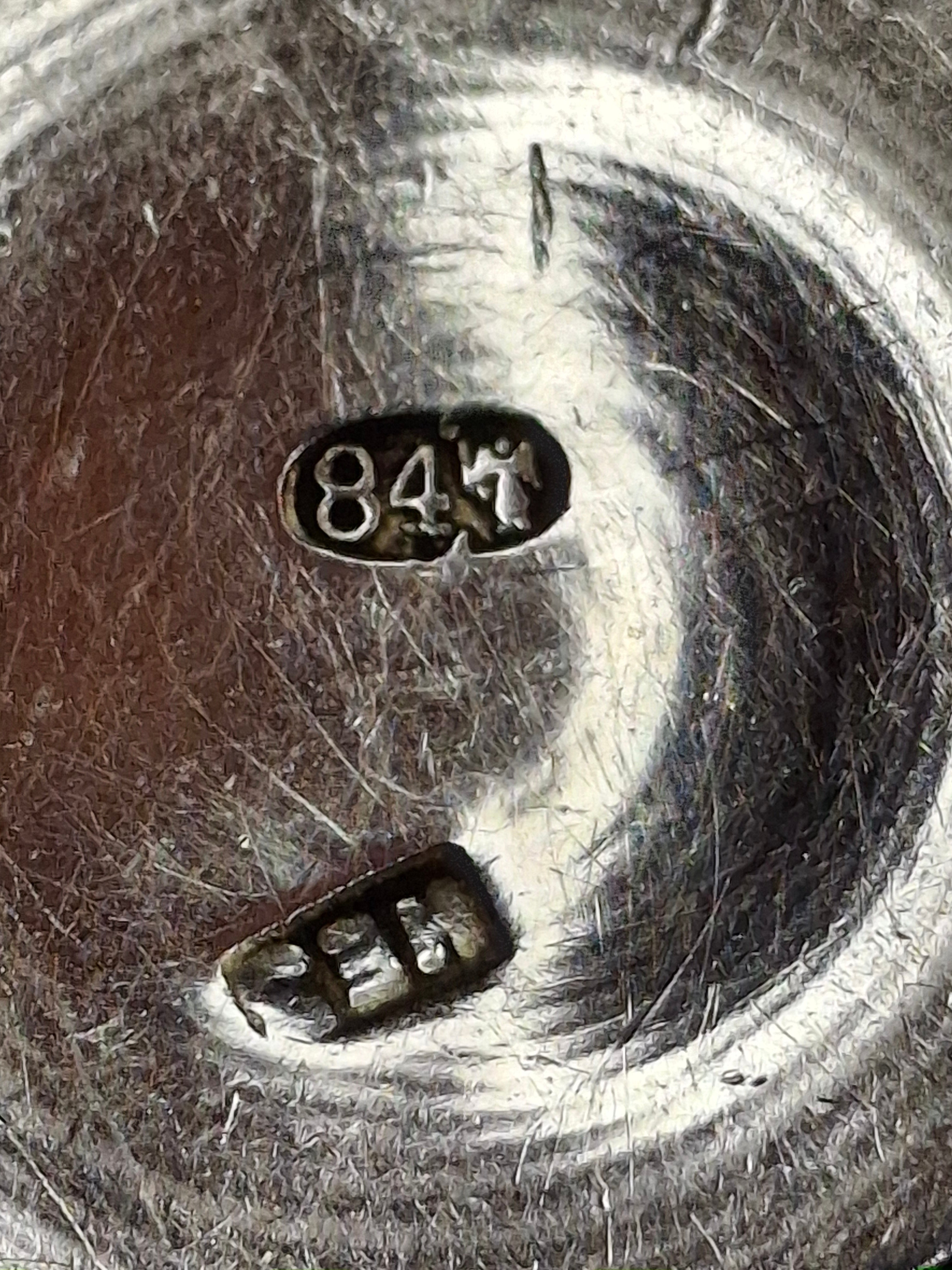 Imperial Russian 84 Silver Kiddush Cup Israel Eseevich Zakhoder (ИЕЗ) 1890–1900