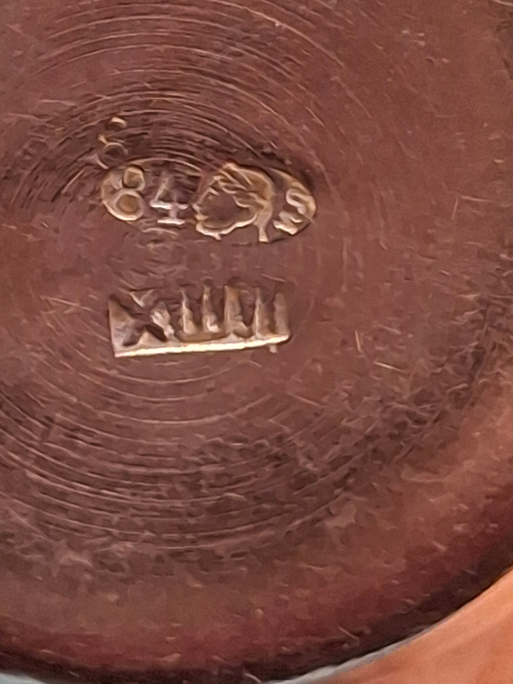 Antique Imperial Russian 84 Zolotnik Silver Kiddush Cup, Moscow, 1899-1908