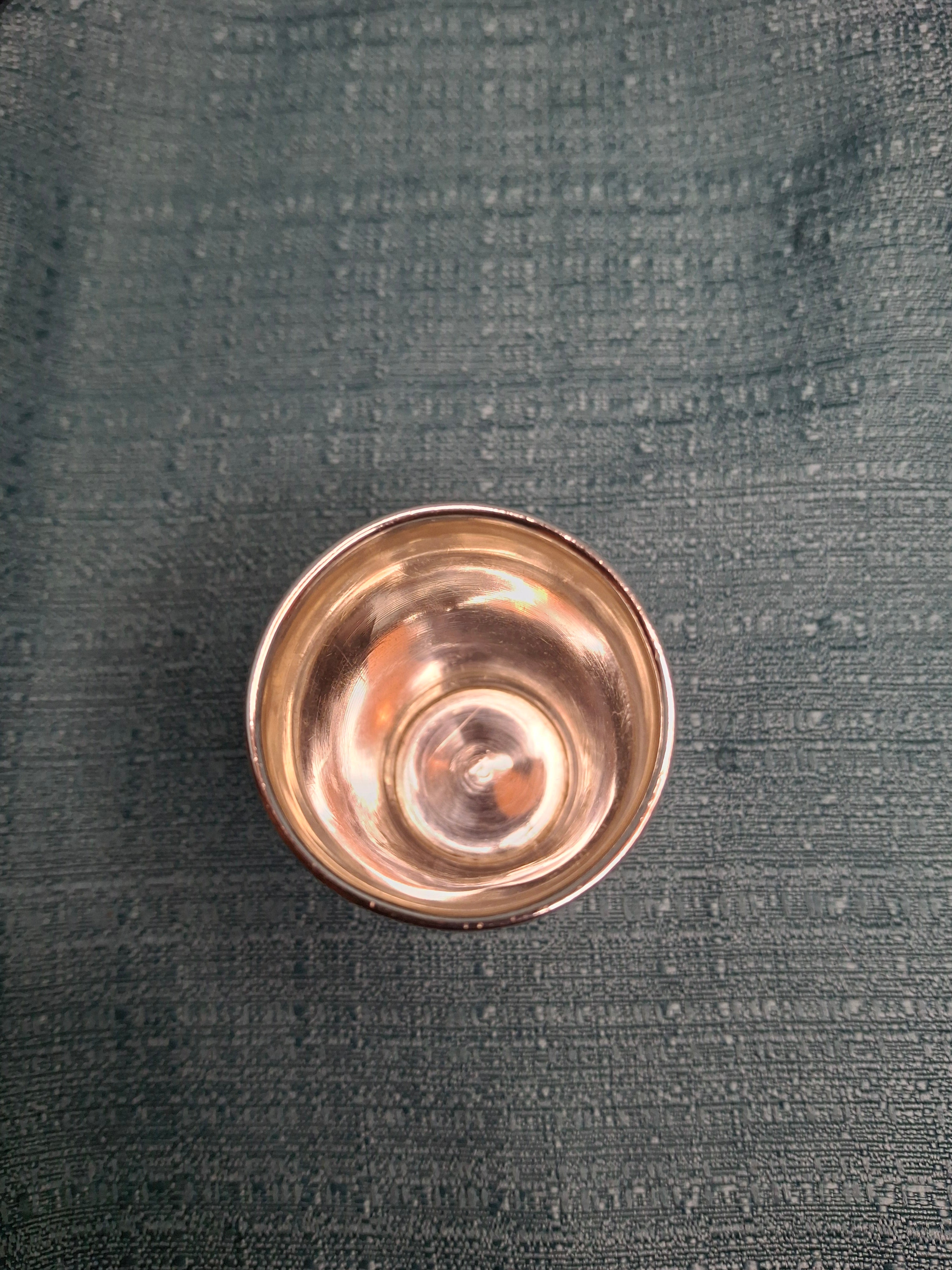 Lot of 3 Russian 84 Zolotnik Silver Kiddush Cups Israel Eseevich Zakhoder