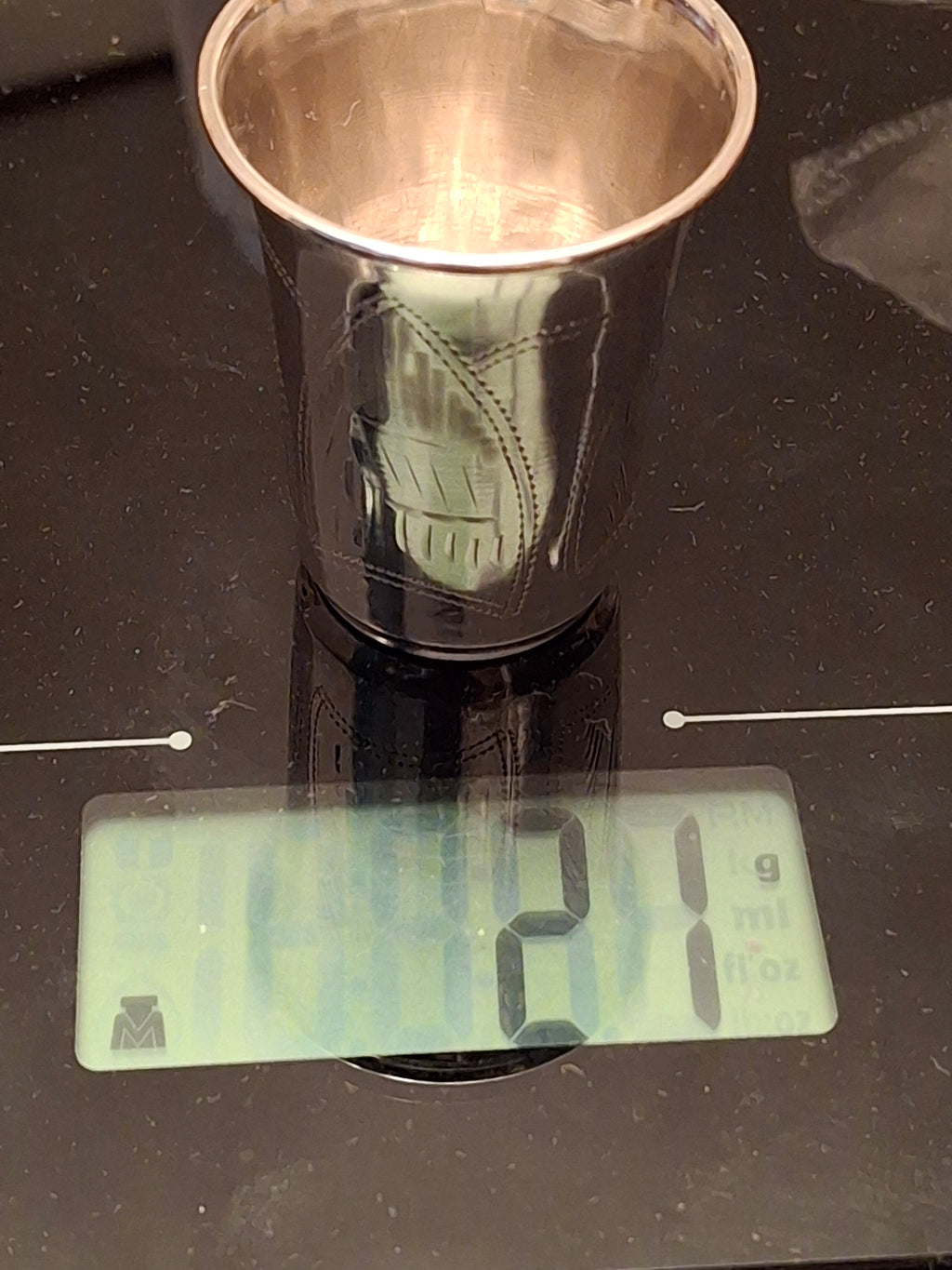 Lot of 3 Russian 84 Zolotnik Silver Kiddush Cups Israel Eseevich Zakhoder