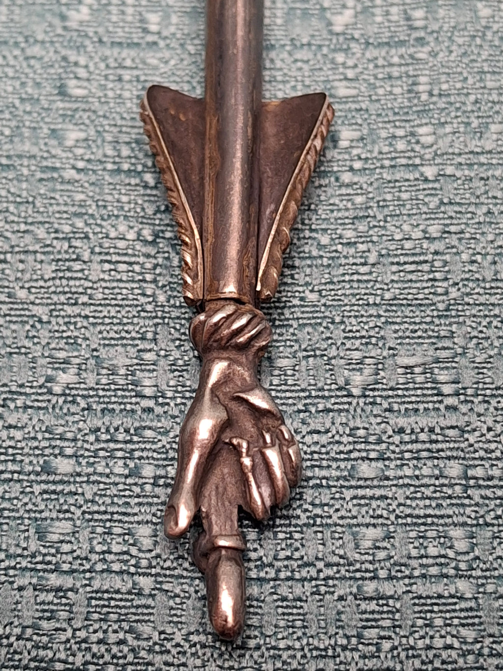 Antique 19thC Russian Silver 84 Torah Pointer Yad Lion of Judah Star of David 23g
