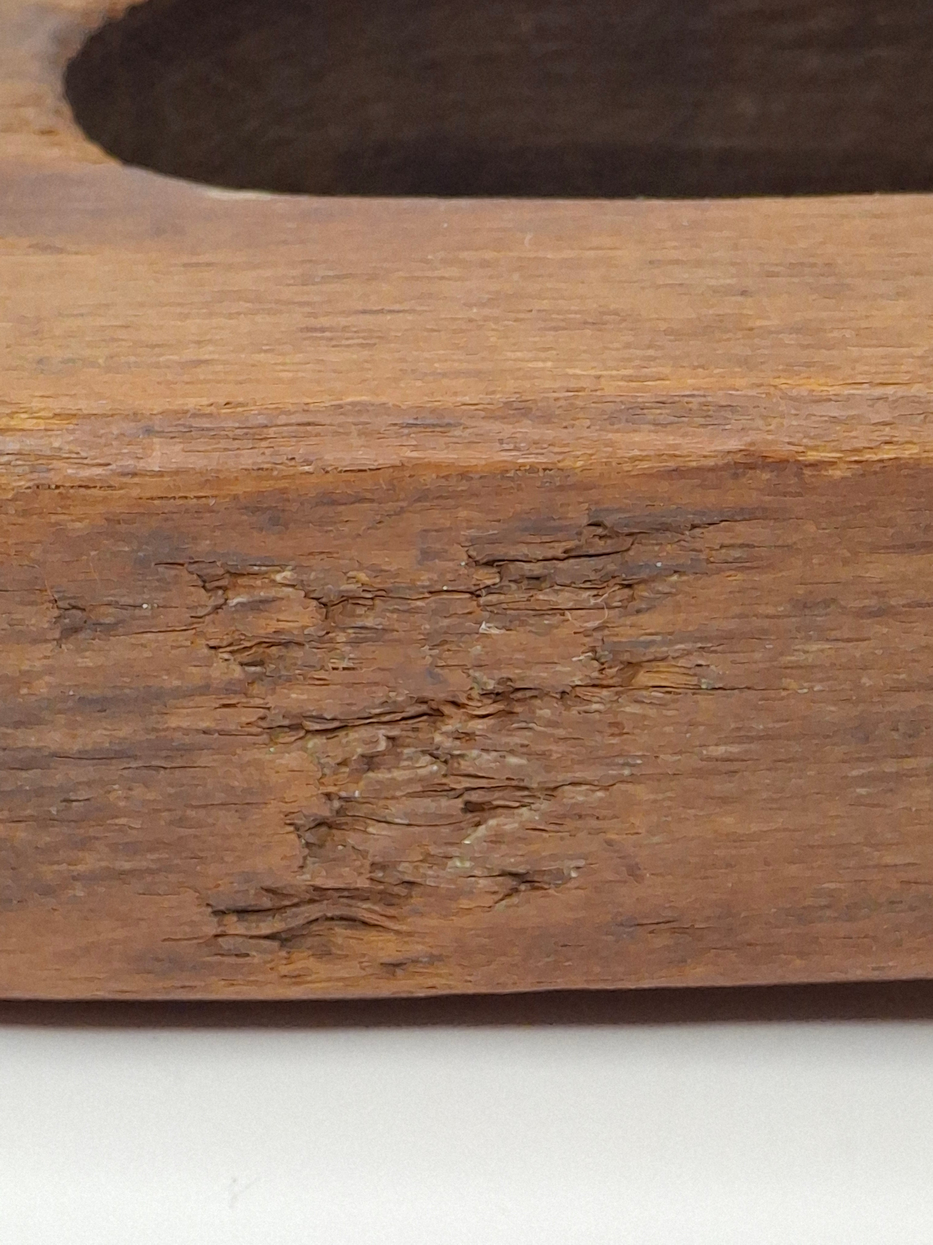 Antique Wooden Purim Grogger Noisemaker - Judaica Ratchet Collectible, Circa Late 19th Century