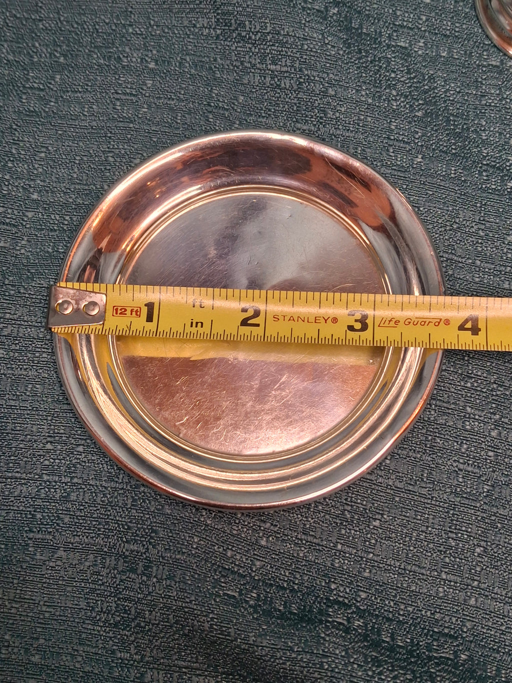 Vintage Sterling Silver Kiddush Cup and Saucer Set with Star of David Engraving 90 Grams
