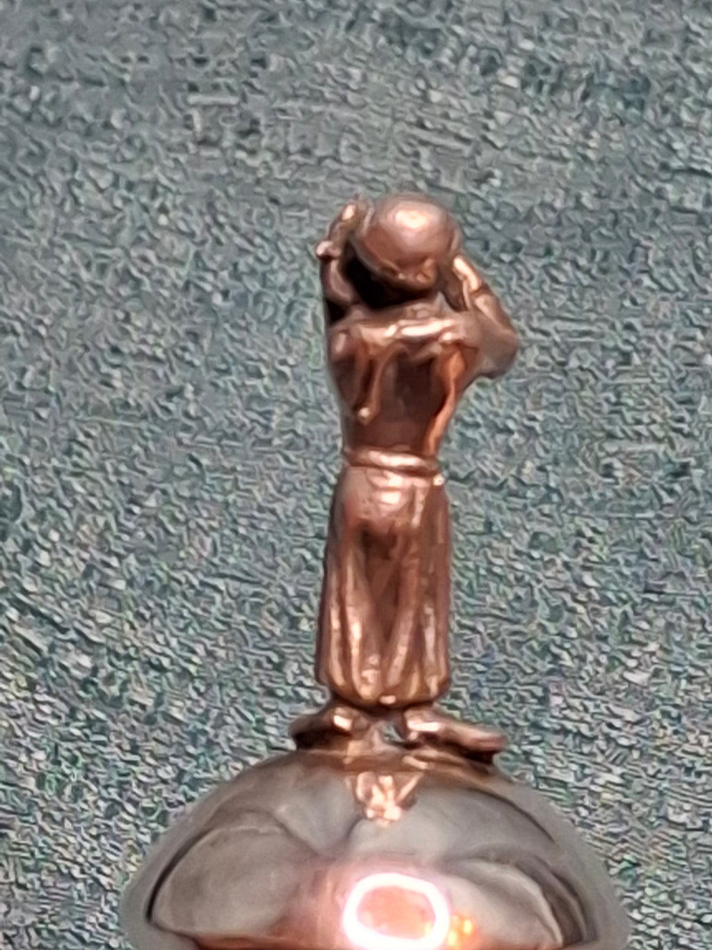 Antique 1873 Russian Imperial Silver Torah Pointer Yad with Fiddler Finial, Moscow Hallmarks