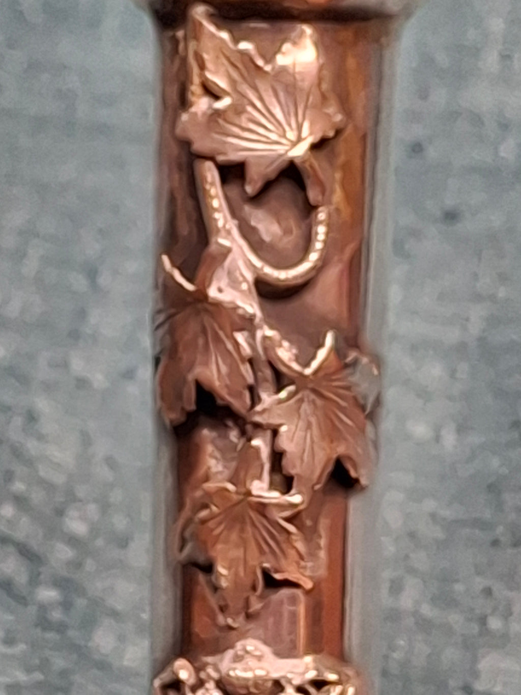 Antique 1873 Russian Imperial Silver Torah Pointer Yad with Fiddler Finial, Moscow Hallmarks