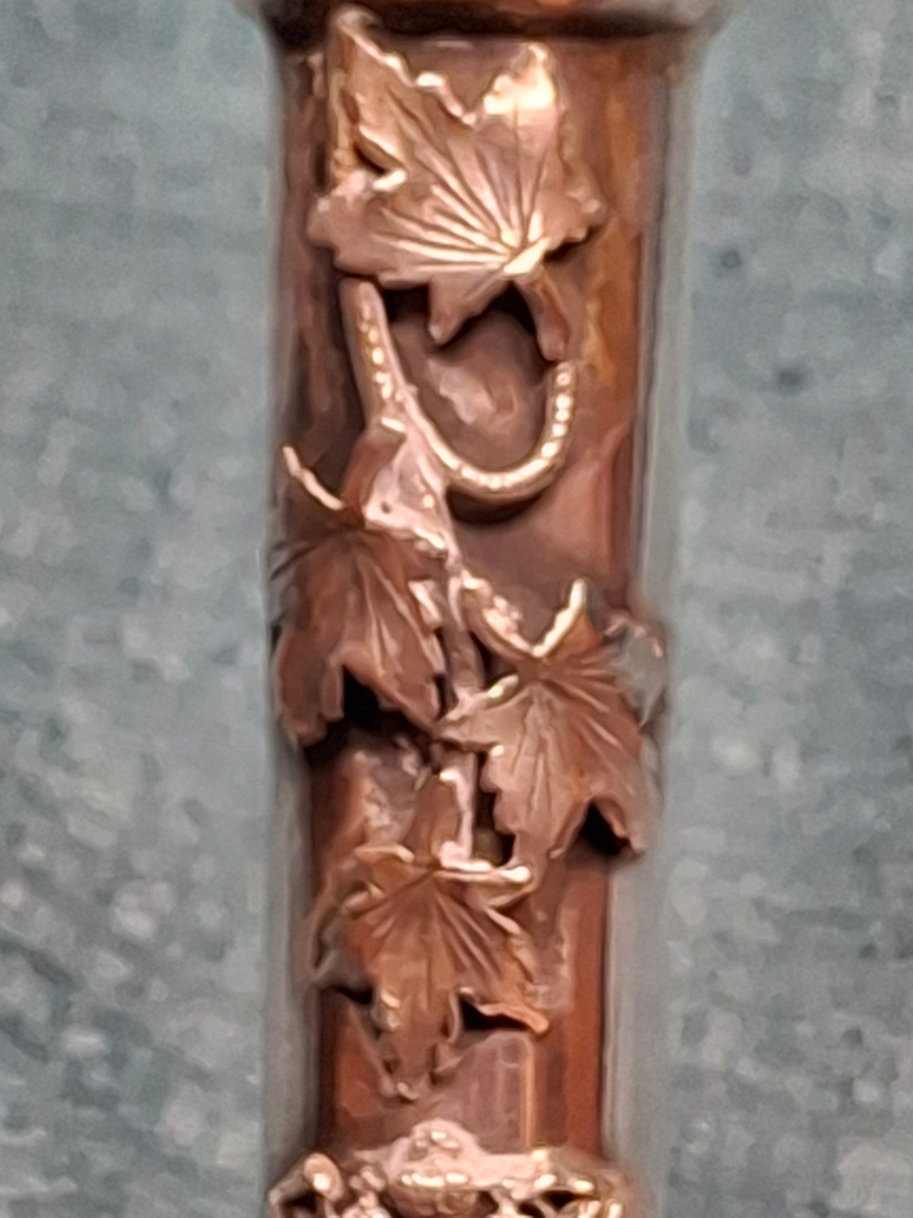 Antique 1873 Russian Imperial Silver Torah Pointer Yad with Fiddler Finial, Moscow Hallmarks