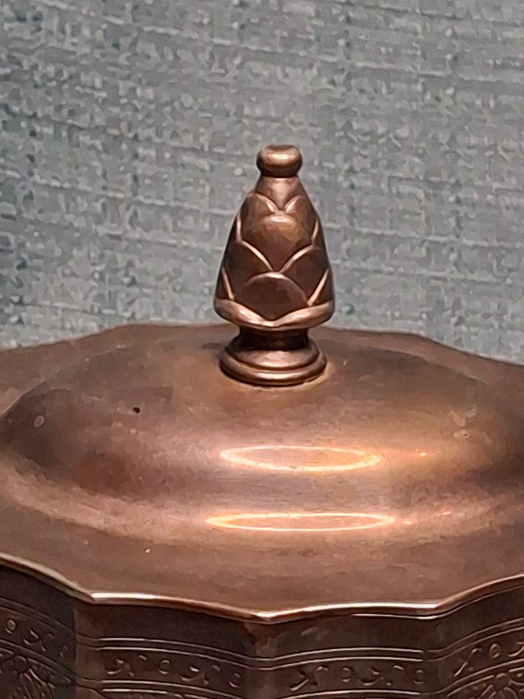 Vintage 1991 Godinger Silver Plated Etrog Box - Judaica Trinket Container with Red Velvet Interior
