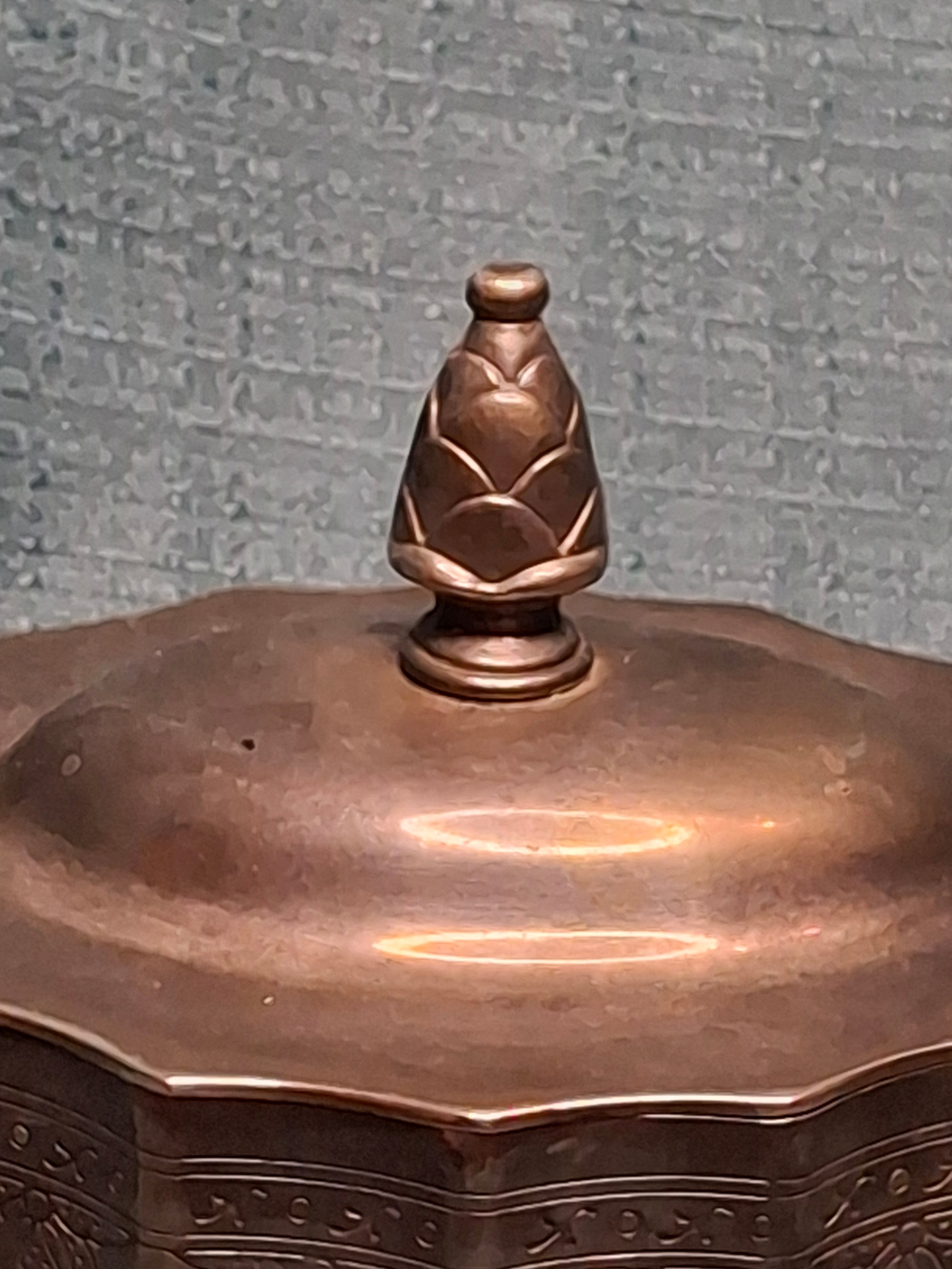 Vintage 1991 Godinger Silver Plated Etrog Box - Judaica Trinket Container with Red Velvet Interior