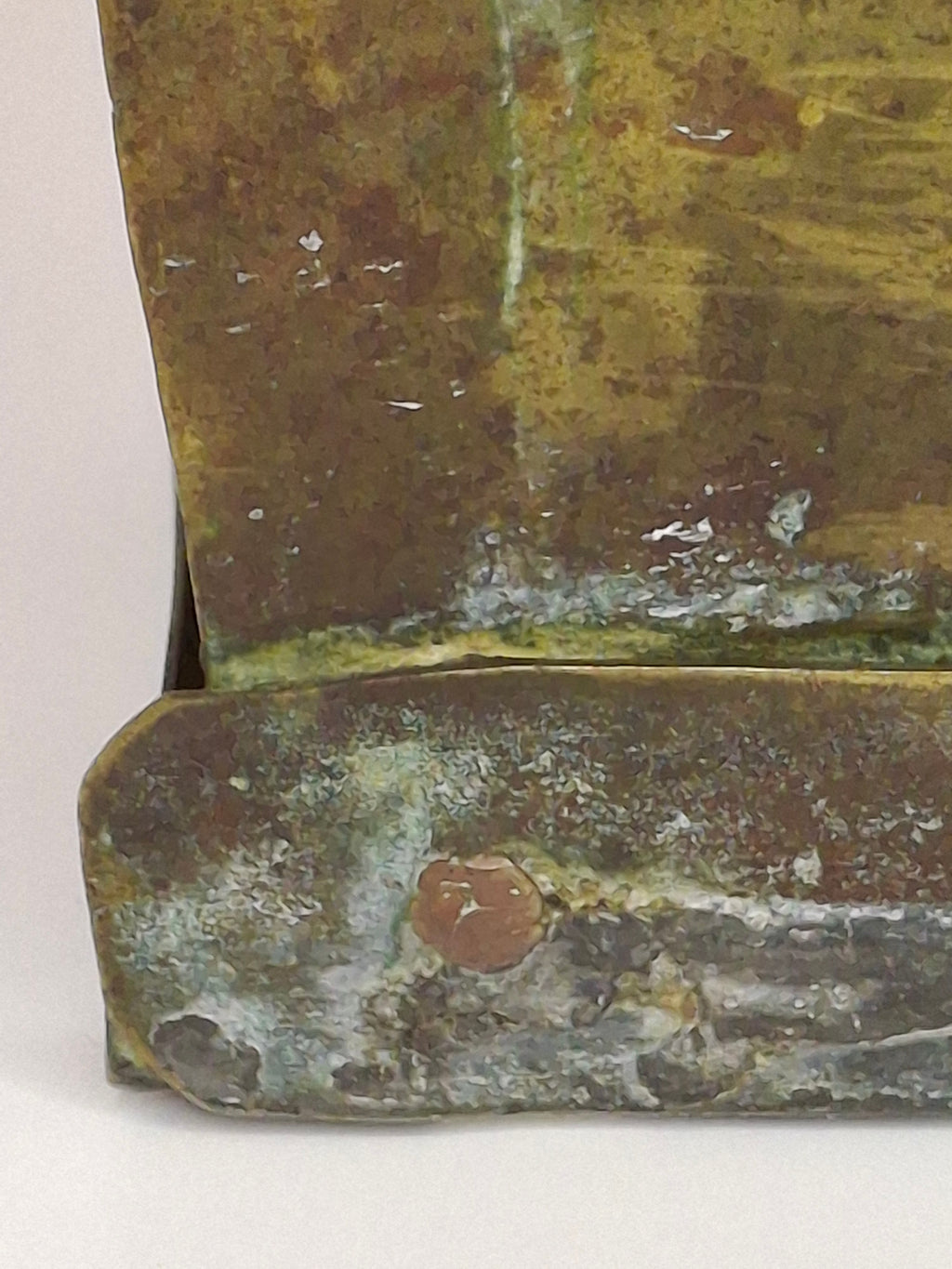 RARE Museum-Quality 18th C. Dutch Brass Hanukkah Menorah Oil Lamp Heart Repoussé Holland 1892 Provenance