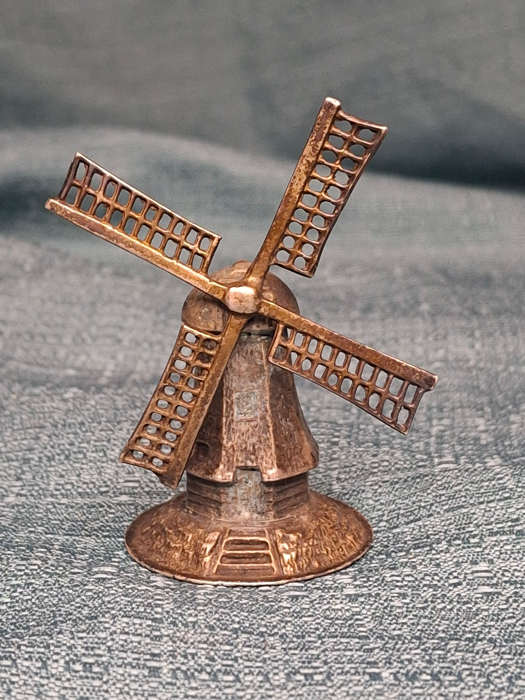 Antique Dutch Silver Windmill Spice Tower Besamim Judaica c.1900 J. Greenstein